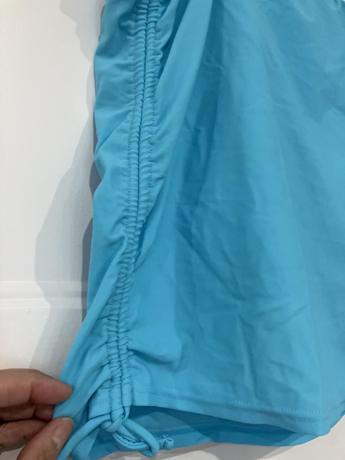 Other NWT Island Escape Woman Hamptons Skirtini Aqua Swim Skirt Size 30" / US 8 / IT 44 - 2 Thumbnail