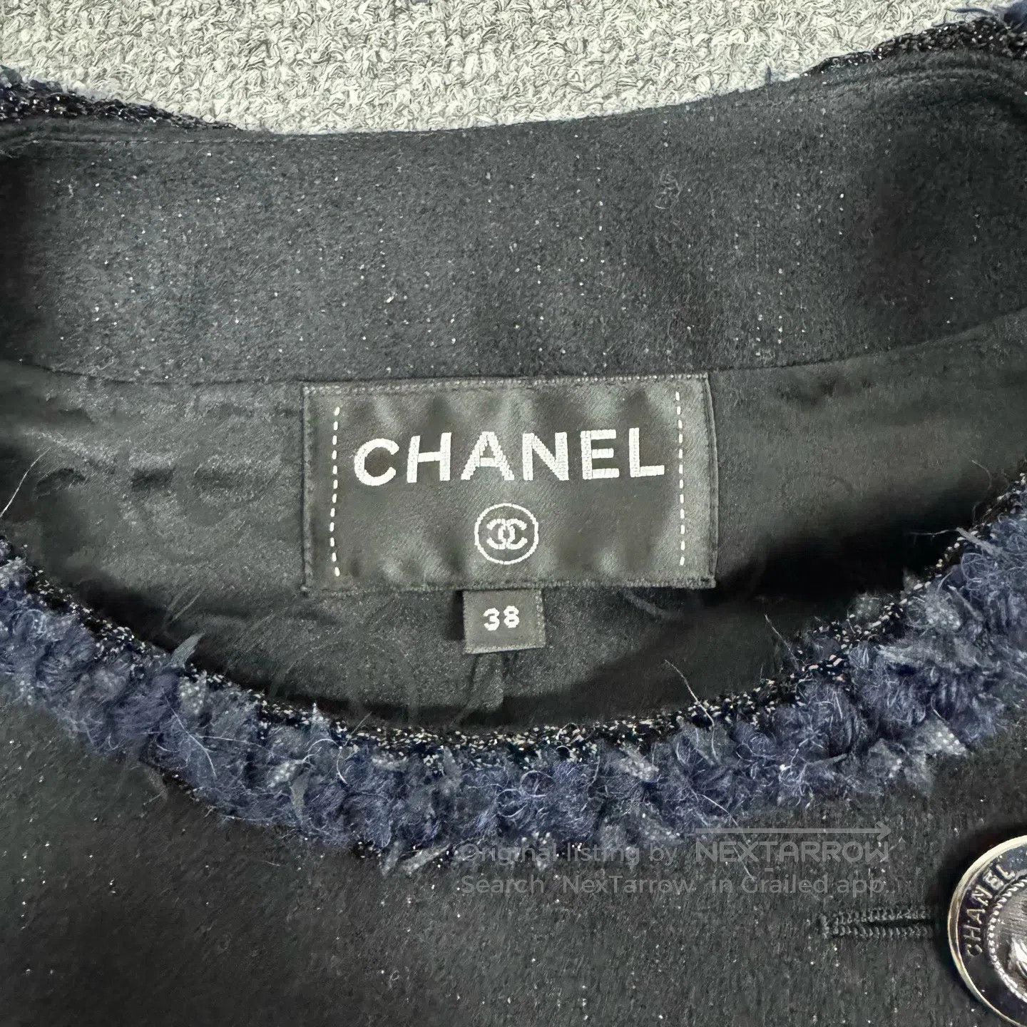 Chanel Chanel Hamburg Series: Coarse Flower Weaving, Side-Clasp V Size M / US 6-8 / IT 42-44 - 6 Thumbnail