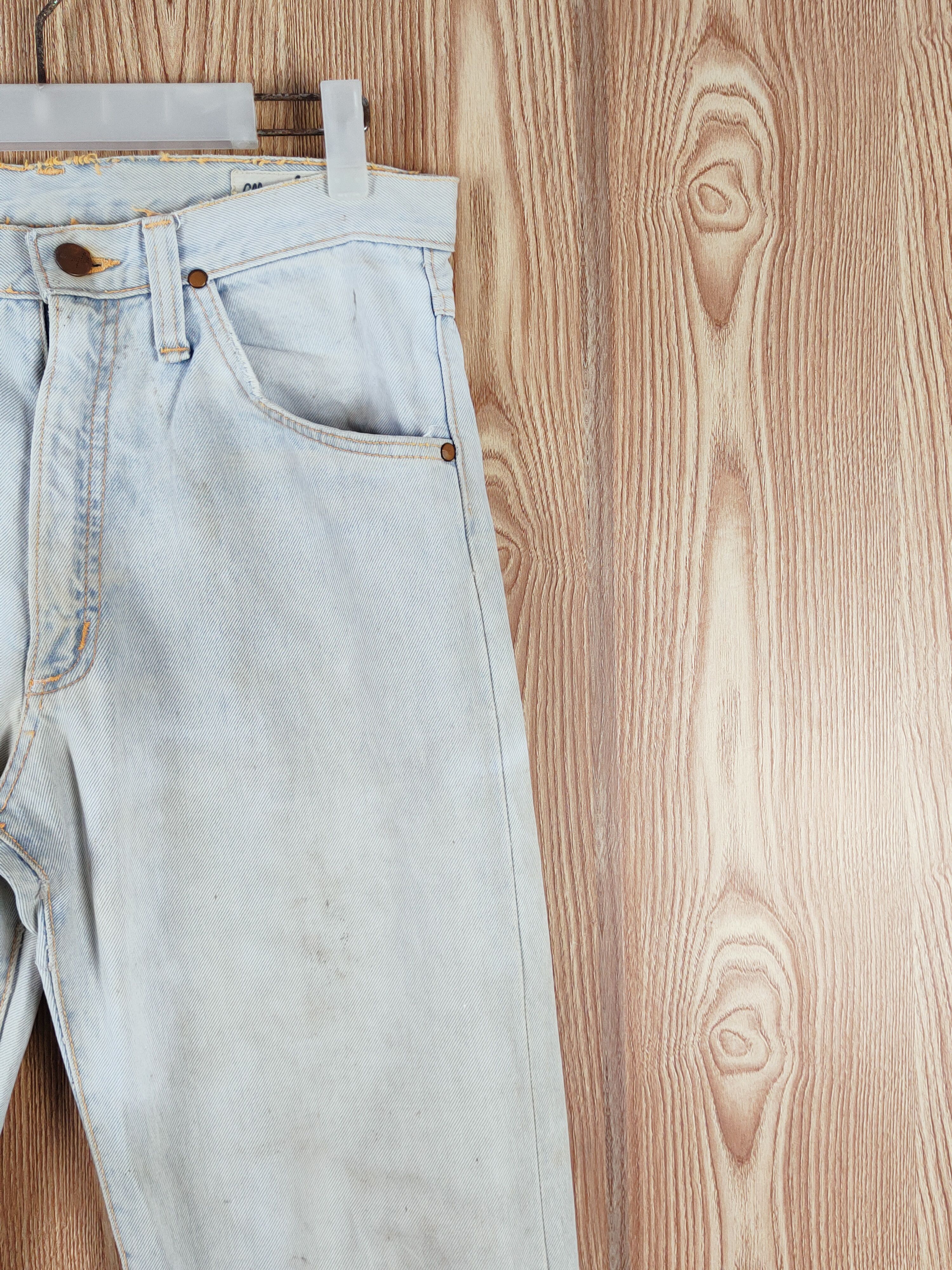 Japanese Brand Wrangler Blue Faded Distressed Ripped Jeans #W542 Size US 32 / EU 48 - 6 Thumbnail