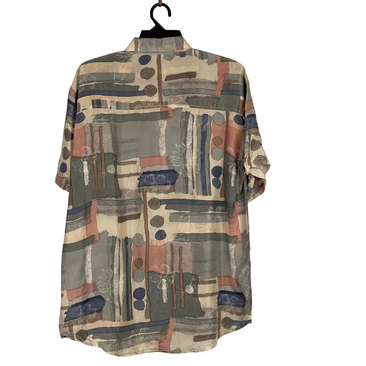 Designer Vintage Spring Italy Silk Shirt Size US S / EU 44-46 / 1 - 9 Thumbnail