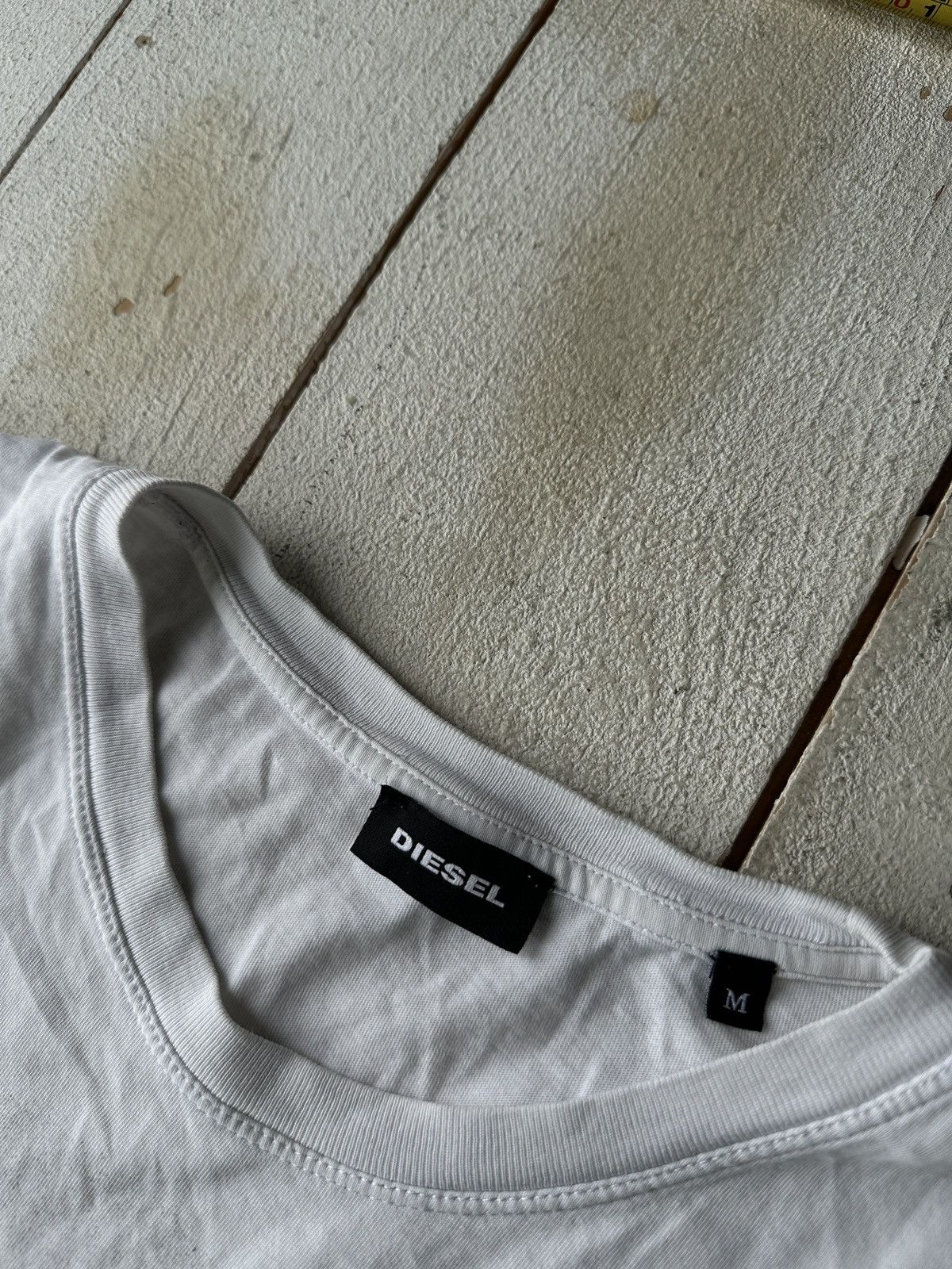 Diesel CRAZY🚨 DIESEL AVANT GARDE Y2K POCKET TANK TOP MEN B&W Size US M / EU 48-50 / 2 - 6 Thumbnail