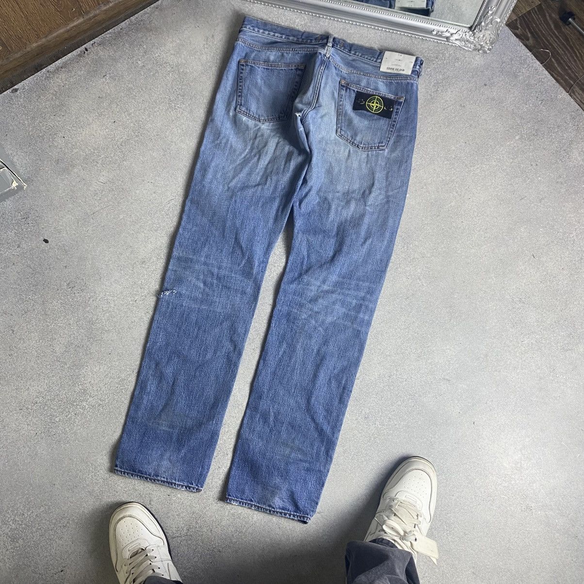 Stone Island Jeans Patch Logo