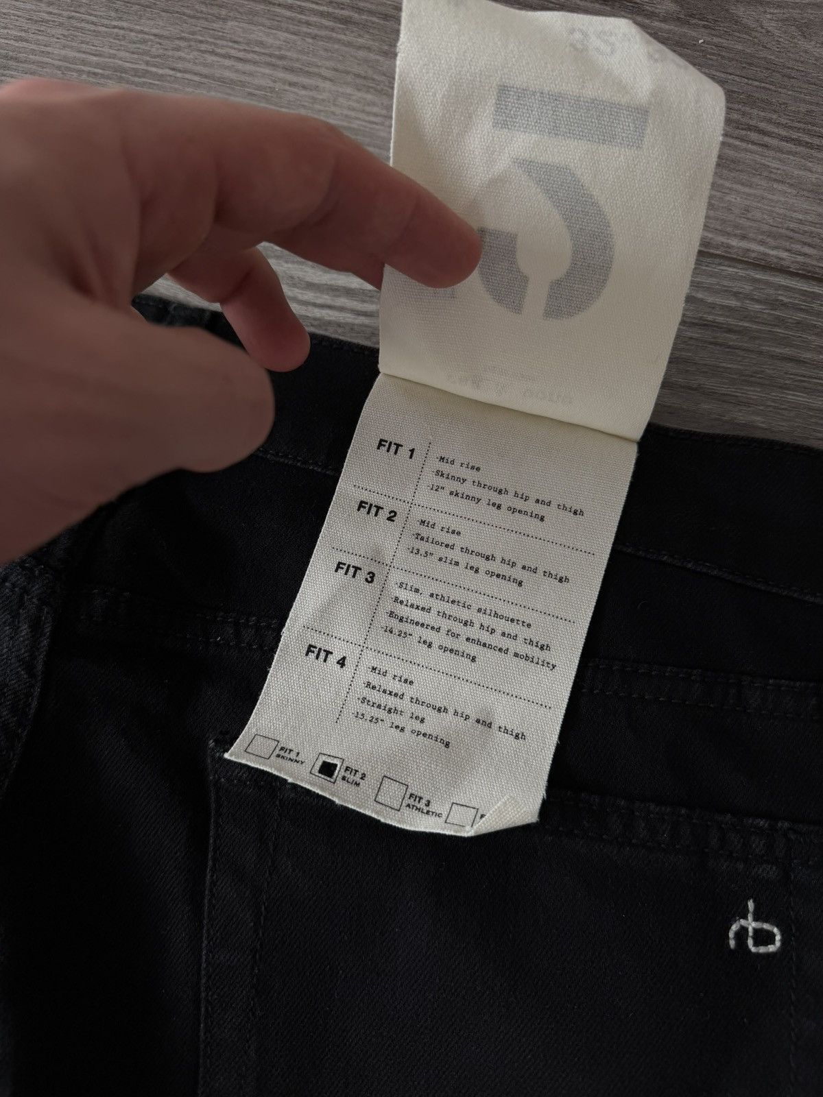 Rag & Bone New With Tags Rag & Bone Fit 2 Minna Strentch RRP:255$ Size US 32 / EU 48 - 25 Thumbnail