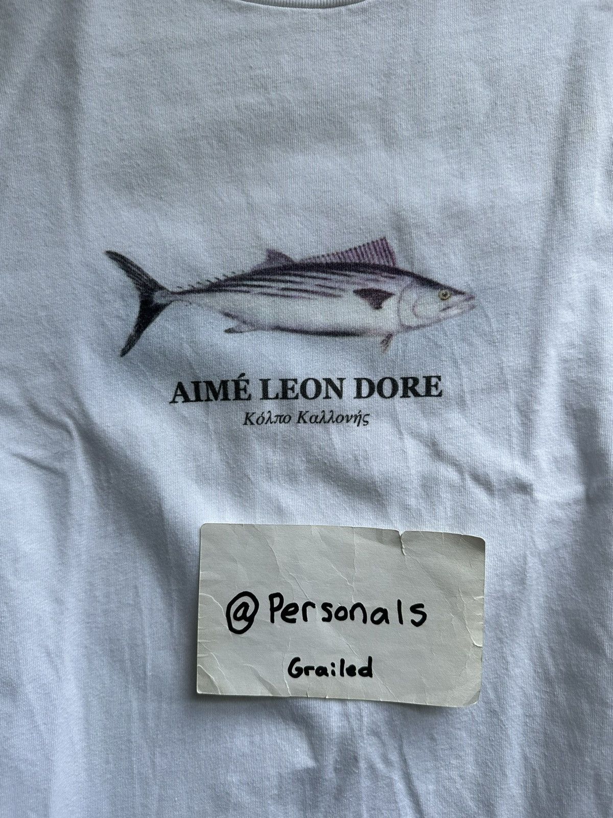 Aime Leon Dore Aime Leon Dore Fish Tee Small Size US S / EU 44-46 / 1 - 7 Thumbnail