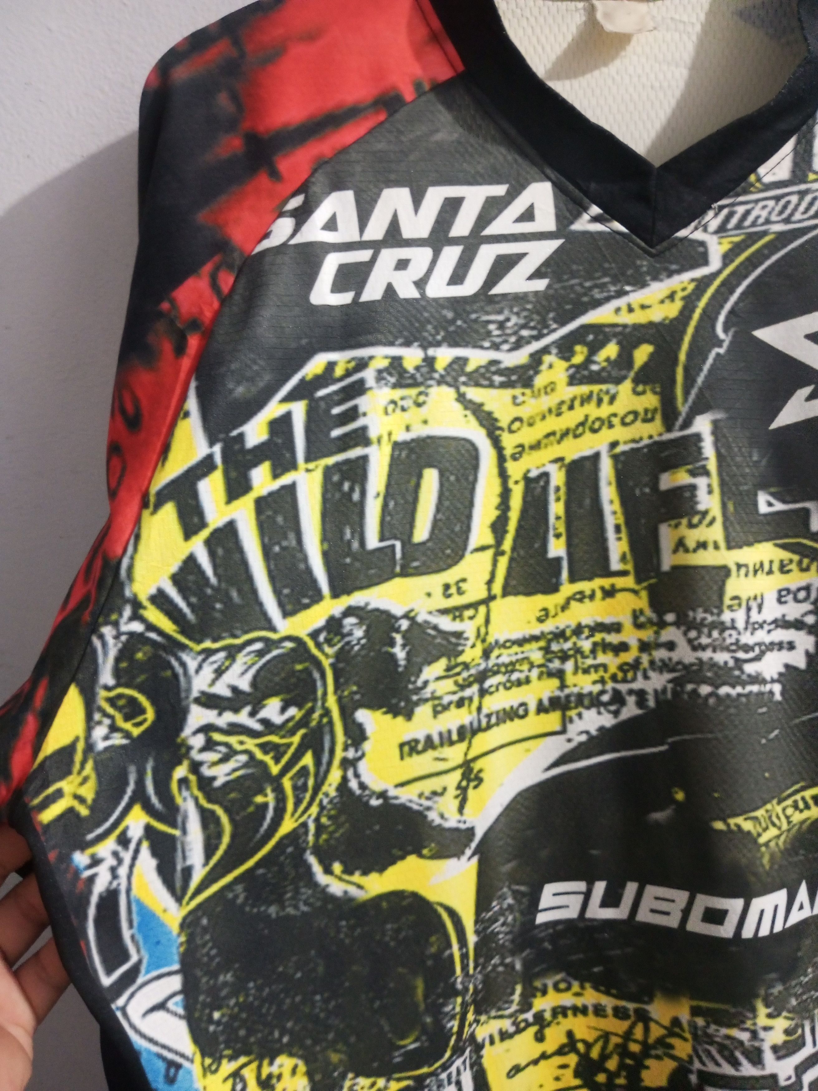 20471120 Vintage santa cruz aop long sleeve jersey Size US XL / EU 56 / 4 - 6 Thumbnail