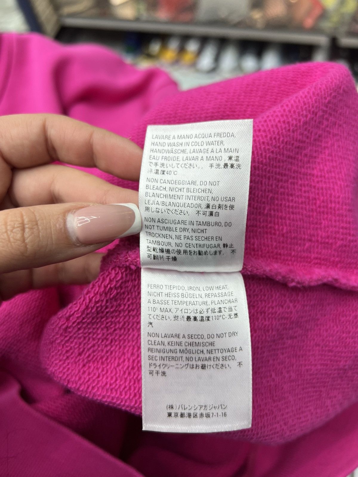 Balenciaga Balenciaga Pink Small Logo Hoodie Size US M / EU 48-50 / 2 - 10 Thumbnail