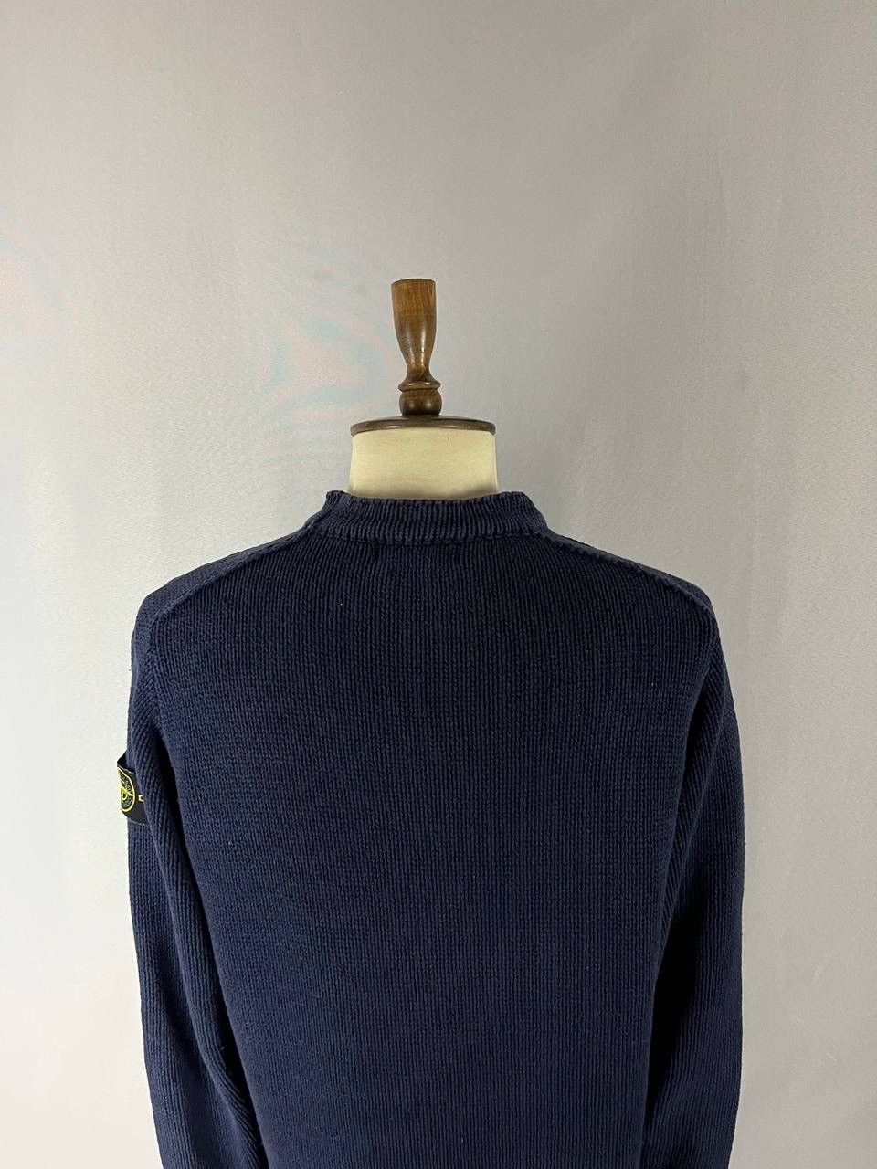Stone Island Stone Island Heavy Sweater Navy Size US XL / EU 56 / 4 - 12 Thumbnail