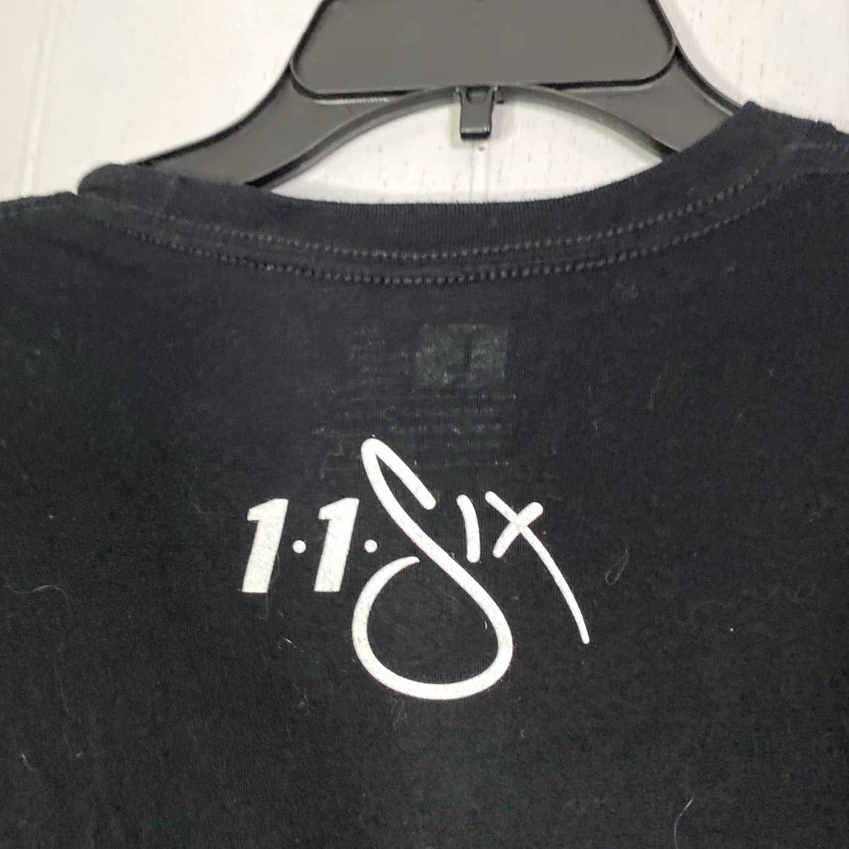 Vintage VINTAGE Andy Mineo T Shirt Band Jesus Tour Y2K Reach Records Mens L Black 11Six T-Shirt Band Music Mens Large Boys? Size US L / EU 52-54 / 3 - 7 Thumbnail