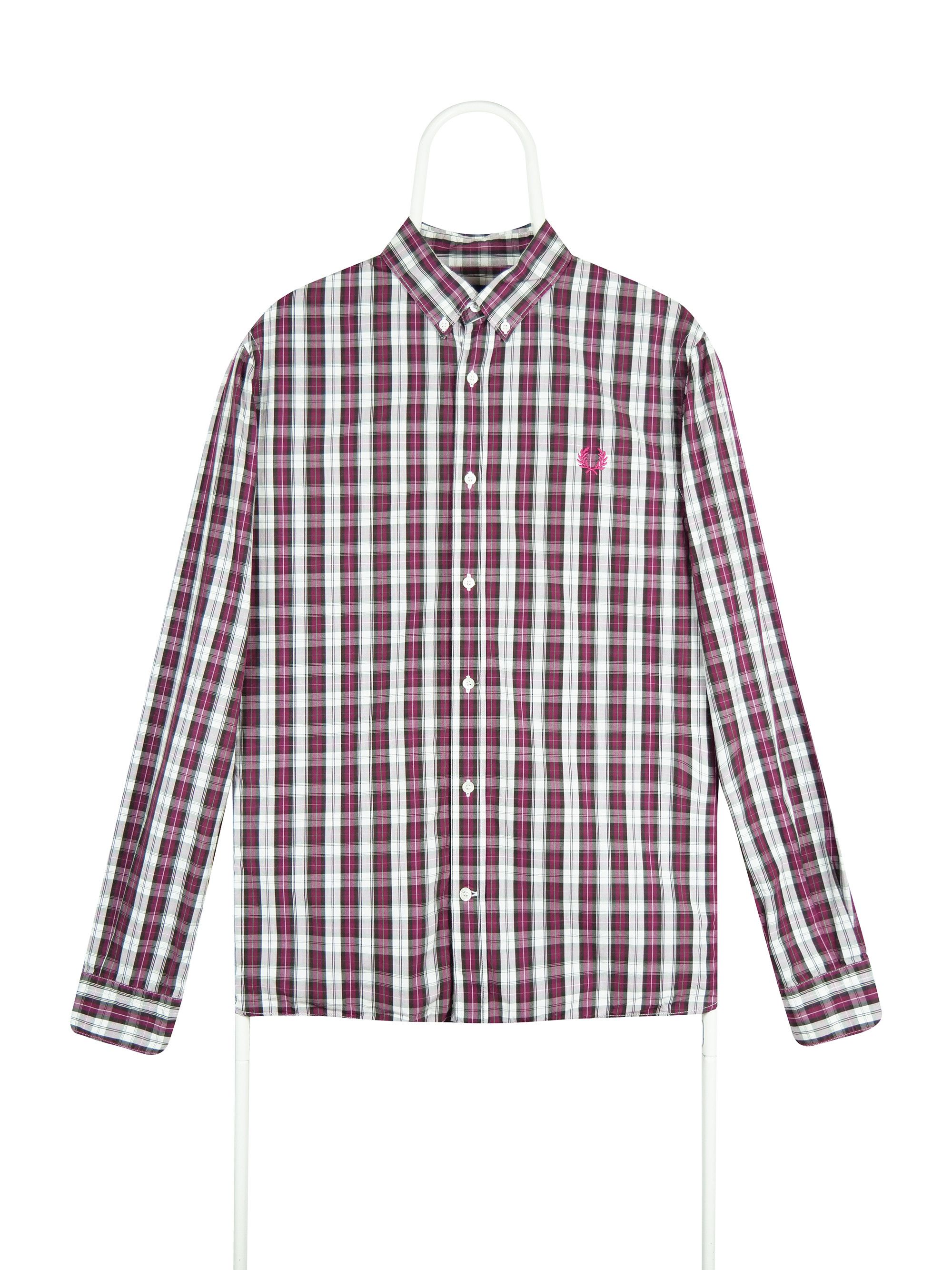 Fred Perry Fred Perry womens plaid shirt Size XS / US 0-2 / IT 36-38 - 2 Thumbnail