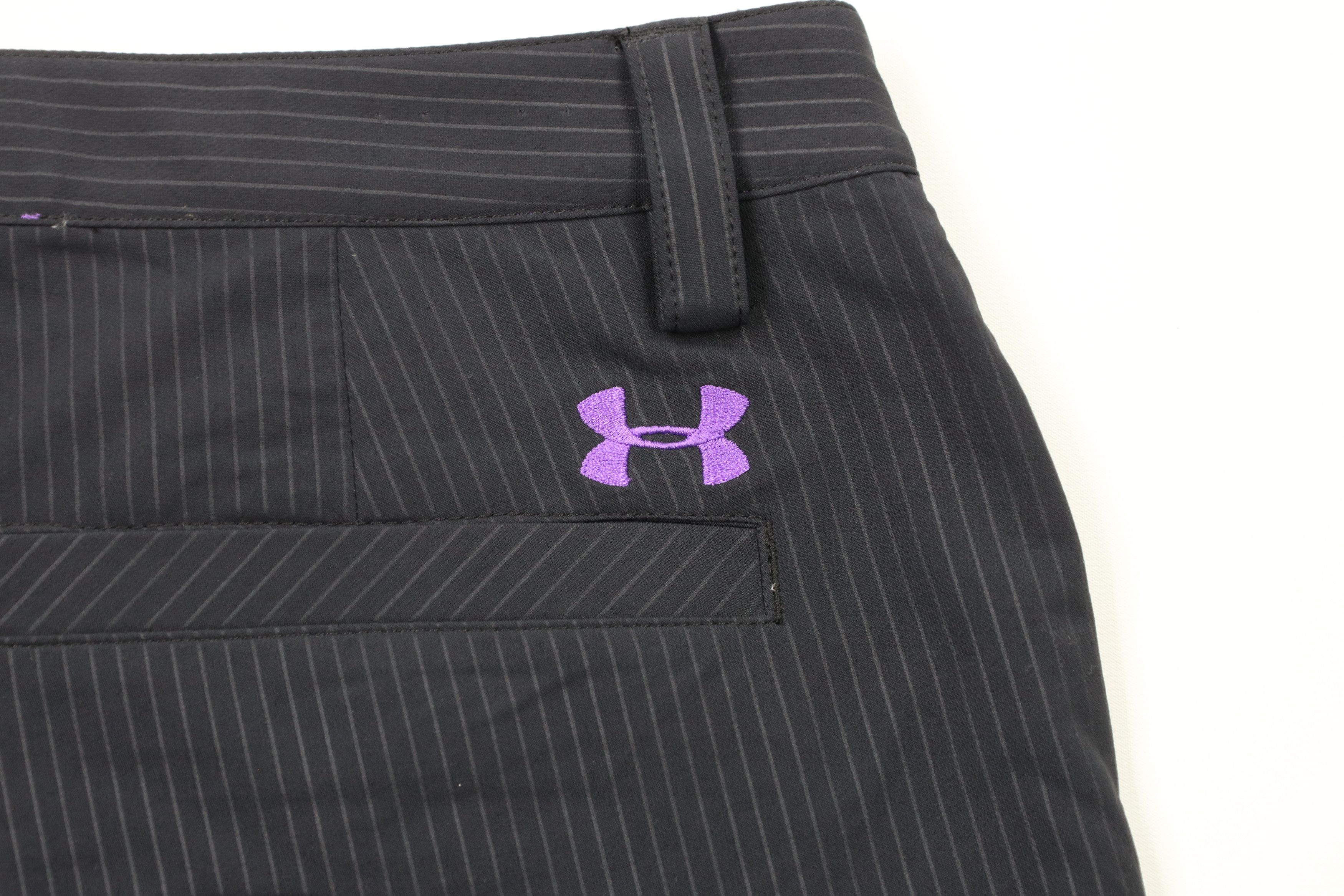 Under Armour × Vintage Under Armour Stretch Golfing Golf Chino Shorts Black Size US 38 / EU 54 - 12 Thumbnail