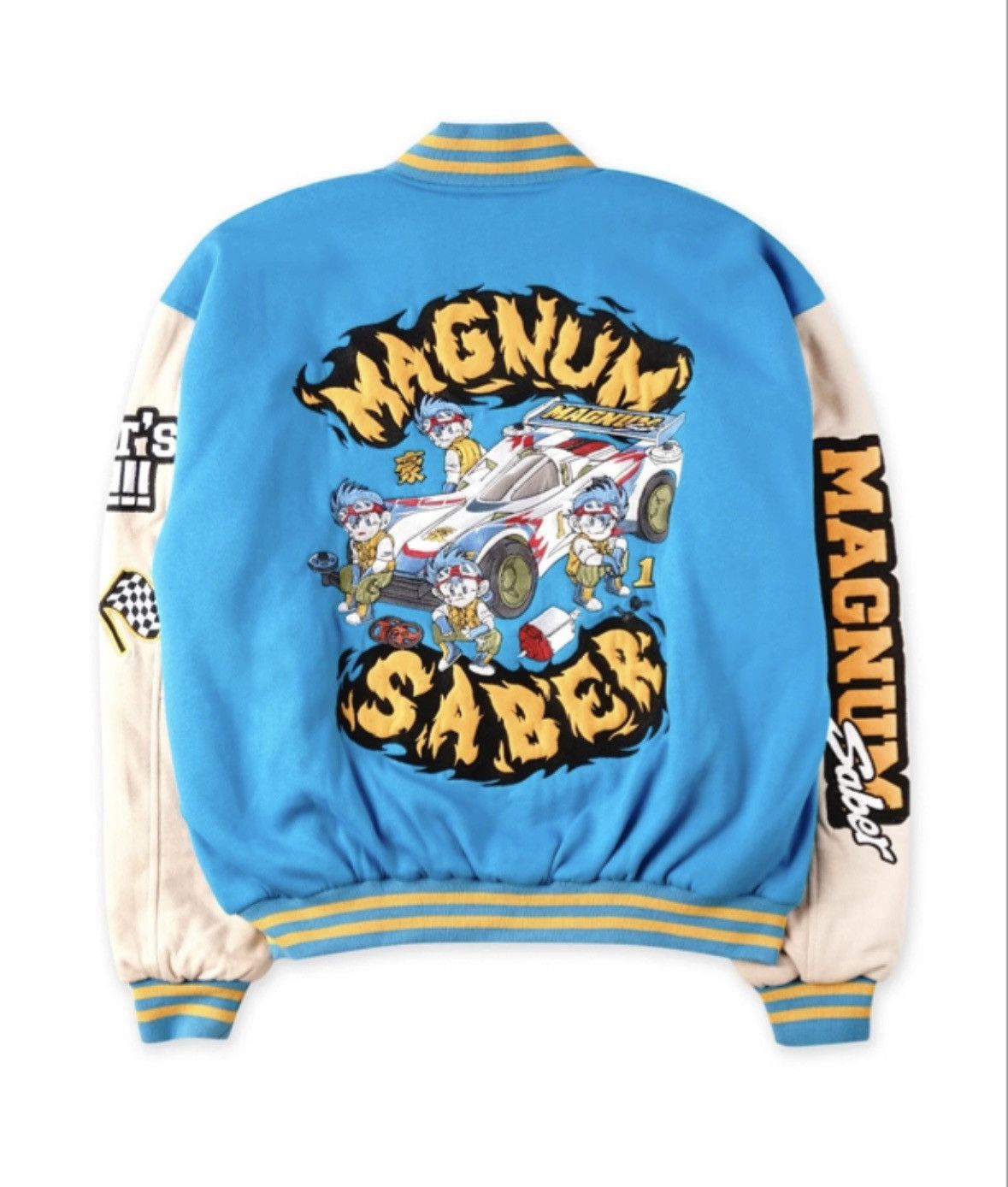 Cartoon Network Outerwear varsity jacket tamiya varsity magnum sabber Size US XL / EU 56 / 4 - 1 Thumbnail