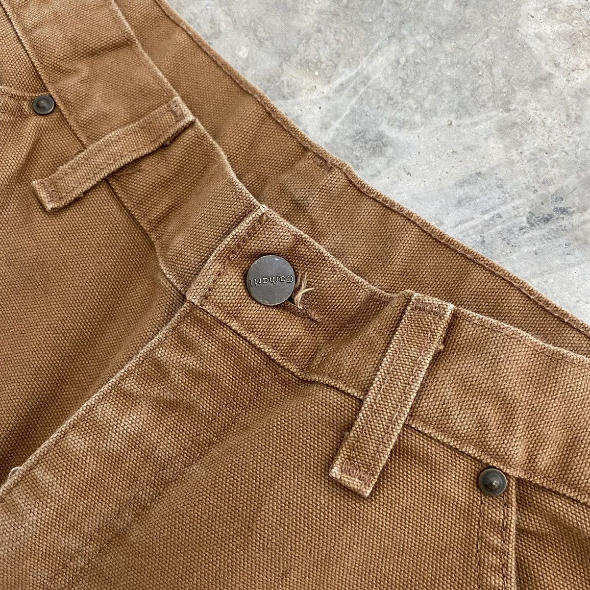 Carhartt Vintage Carhartt Double Knee Tan Dirty Carpenter Pants Size US 29 - 6 Thumbnail