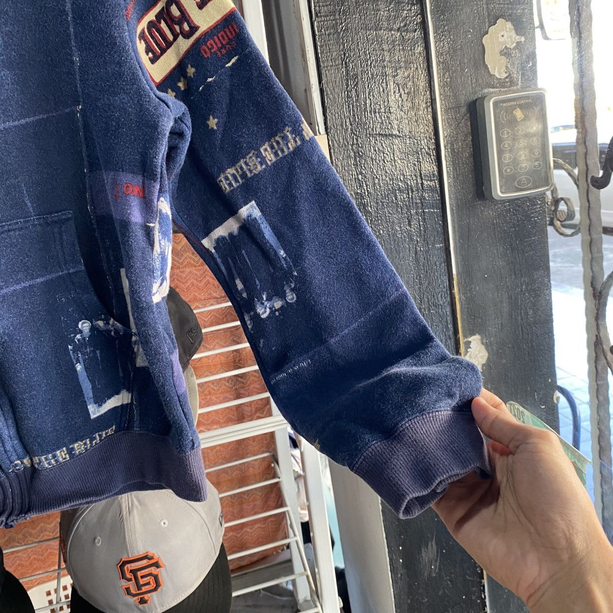 Blue Blue Japan Blue Blue Japan Full Print Indigo Zipper Hoodie XS Size US XS / EU 42 / 0 - 7 Thumbnail