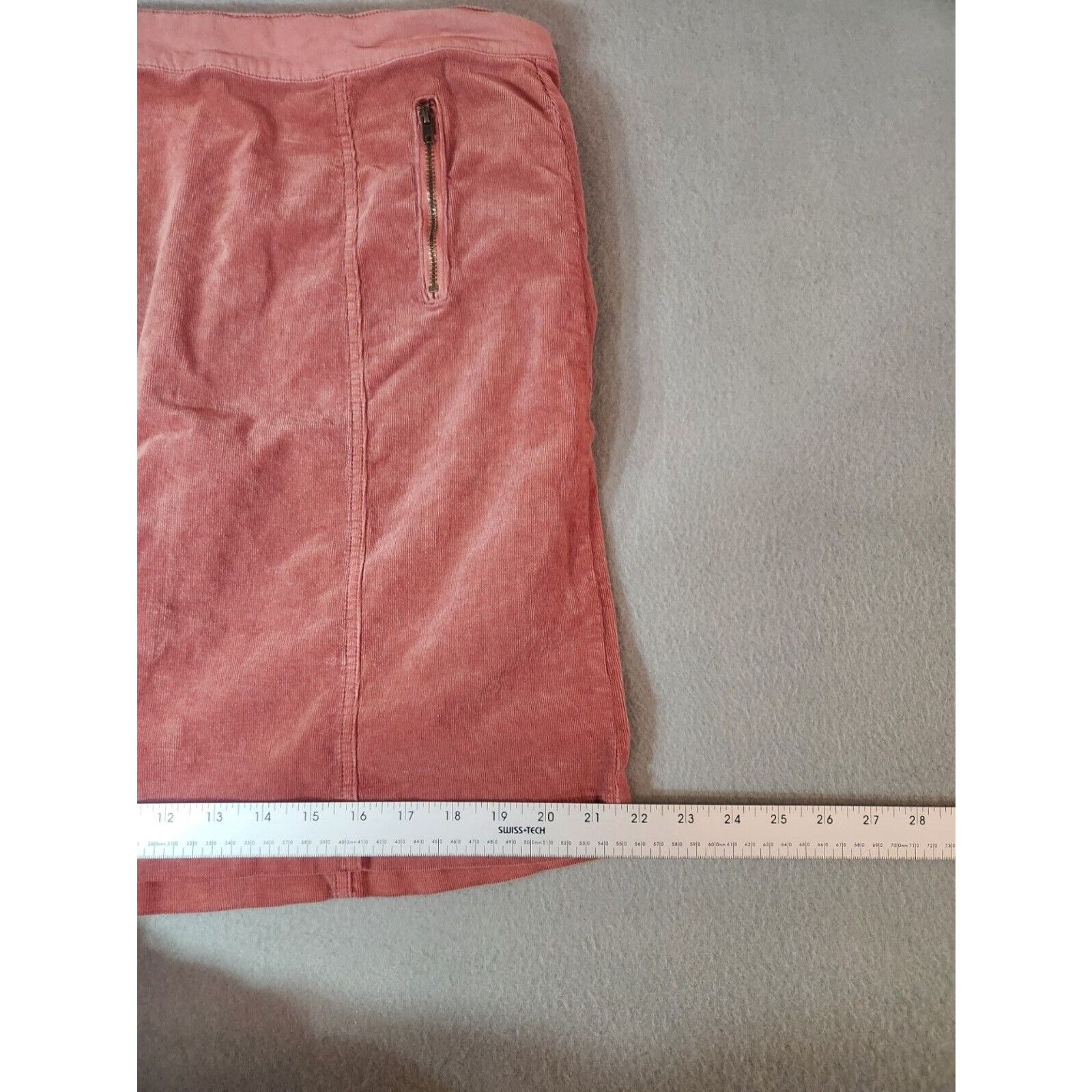 Other Kut From The Kloth Kinsie A Line Pink Clay Blush Corduroy Size 34" / US 12 / IT 48 - 14 Thumbnail