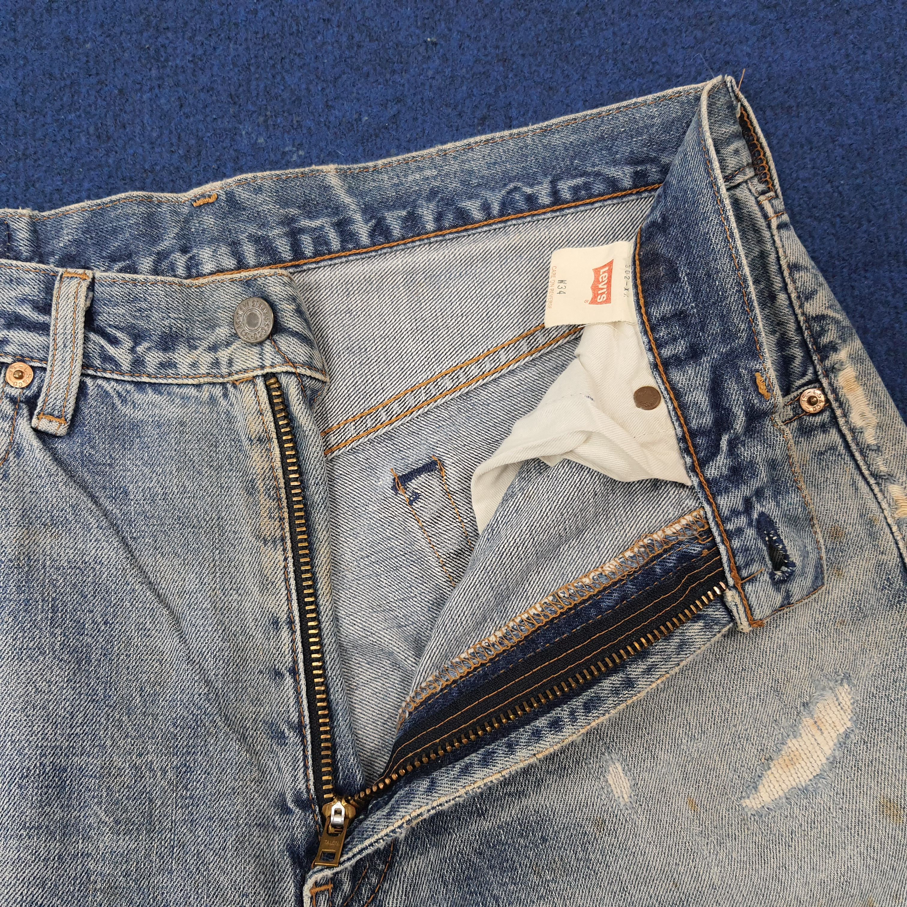 Levi's VINTAGE LEVI'S 502 Rare Redline Selvedge Denim Jeans C272N8 Size US 32 / EU 48 - 11 Thumbnail