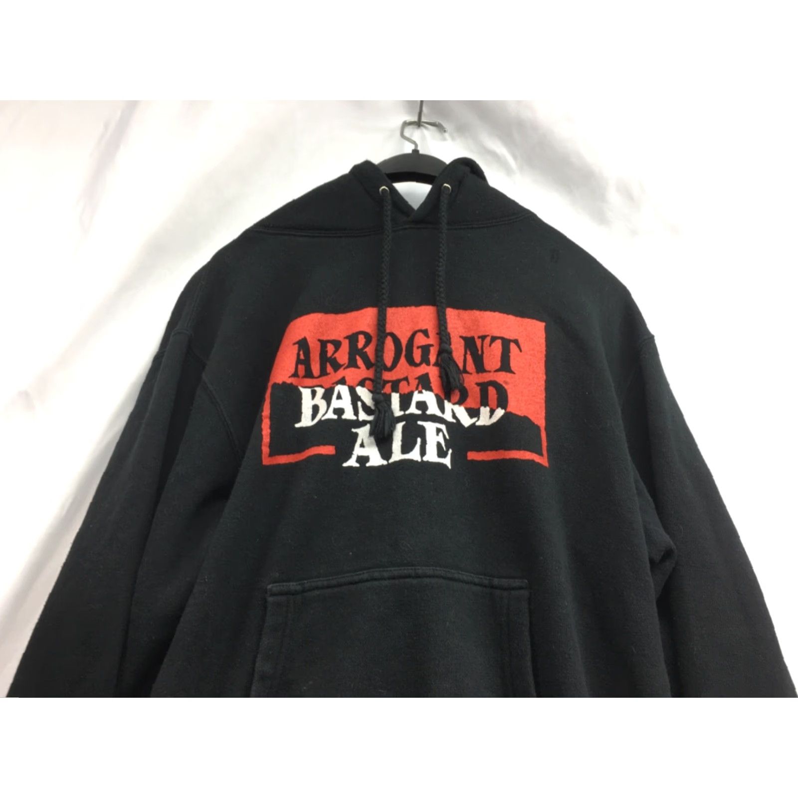 Vintage Arrogant Bastard Hoodie Men's Long Sleeve Black Size S Pullover Crew Neck Full Zip Hooded Pockets Size US S / EU 44-46 / 1 - 7 Thumbnail