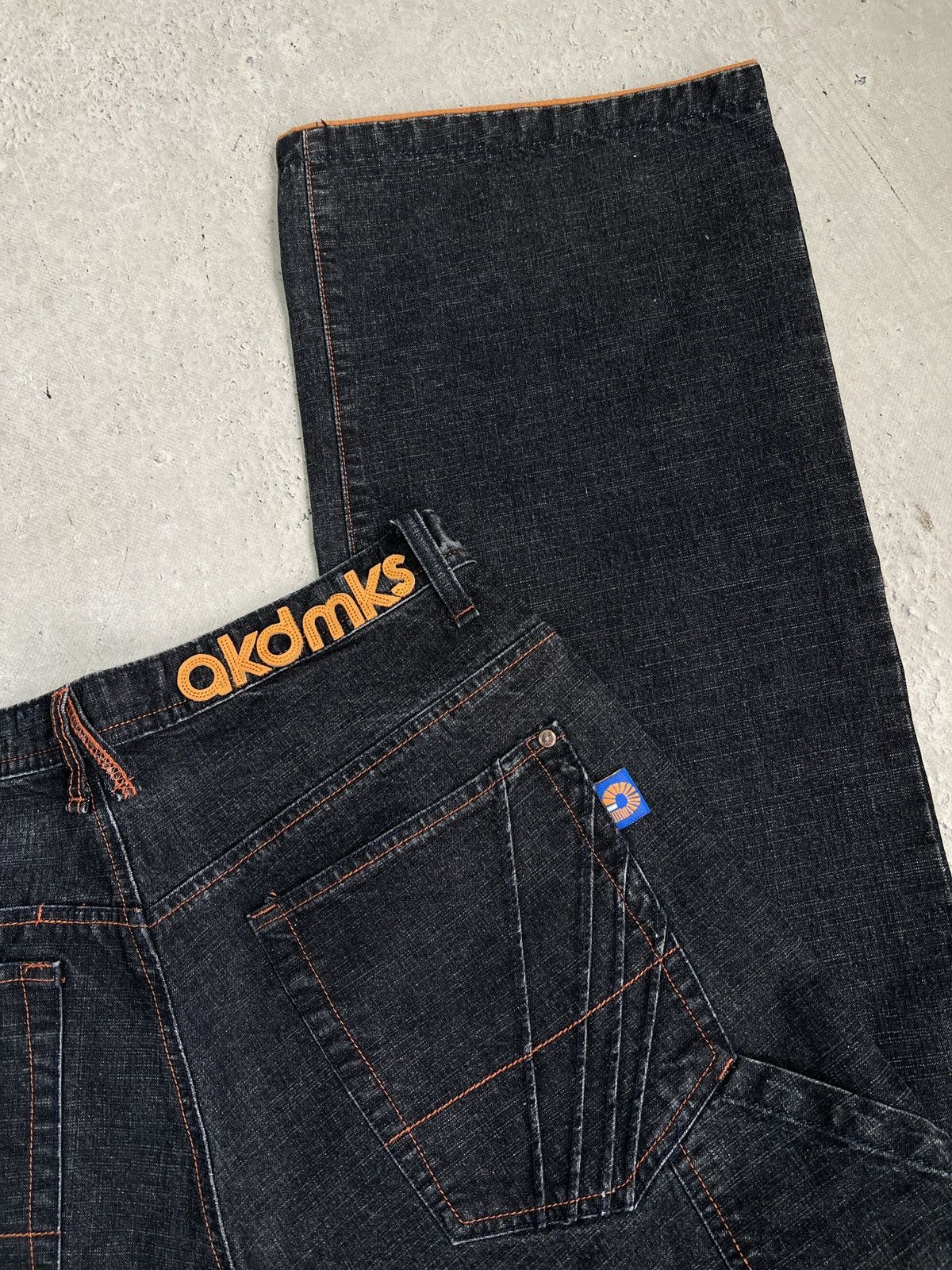 Akademiks Wide leg rap jeans pants baggy JNcO style y2k Size US 34 / EU 50 - 11 Thumbnail
