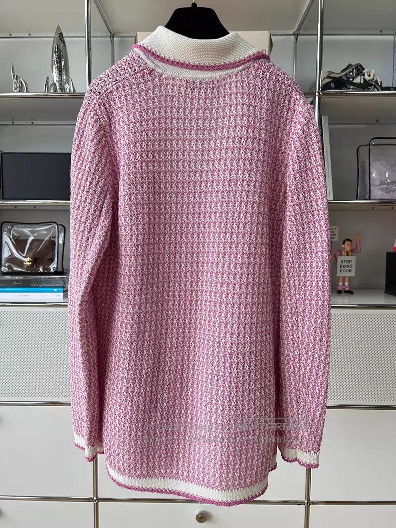 Chanel Chanel 22P Early Spring Preview Pink Purple White Fine Pla Size XS / US 0-2 / IT 36-38 - 4 Thumbnail