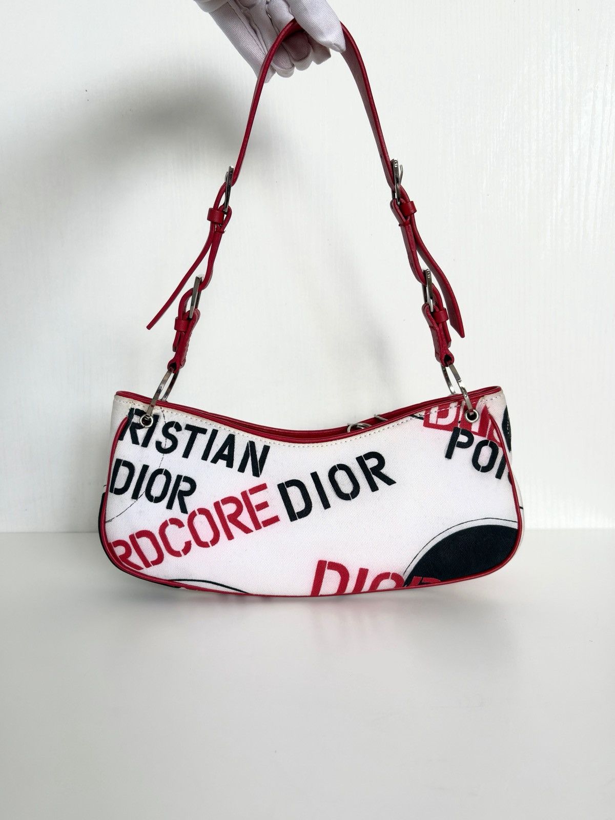 Dior Christian Dior Hardcore Pierced Shoulder Bag Size ONE SIZE - 4 Thumbnail