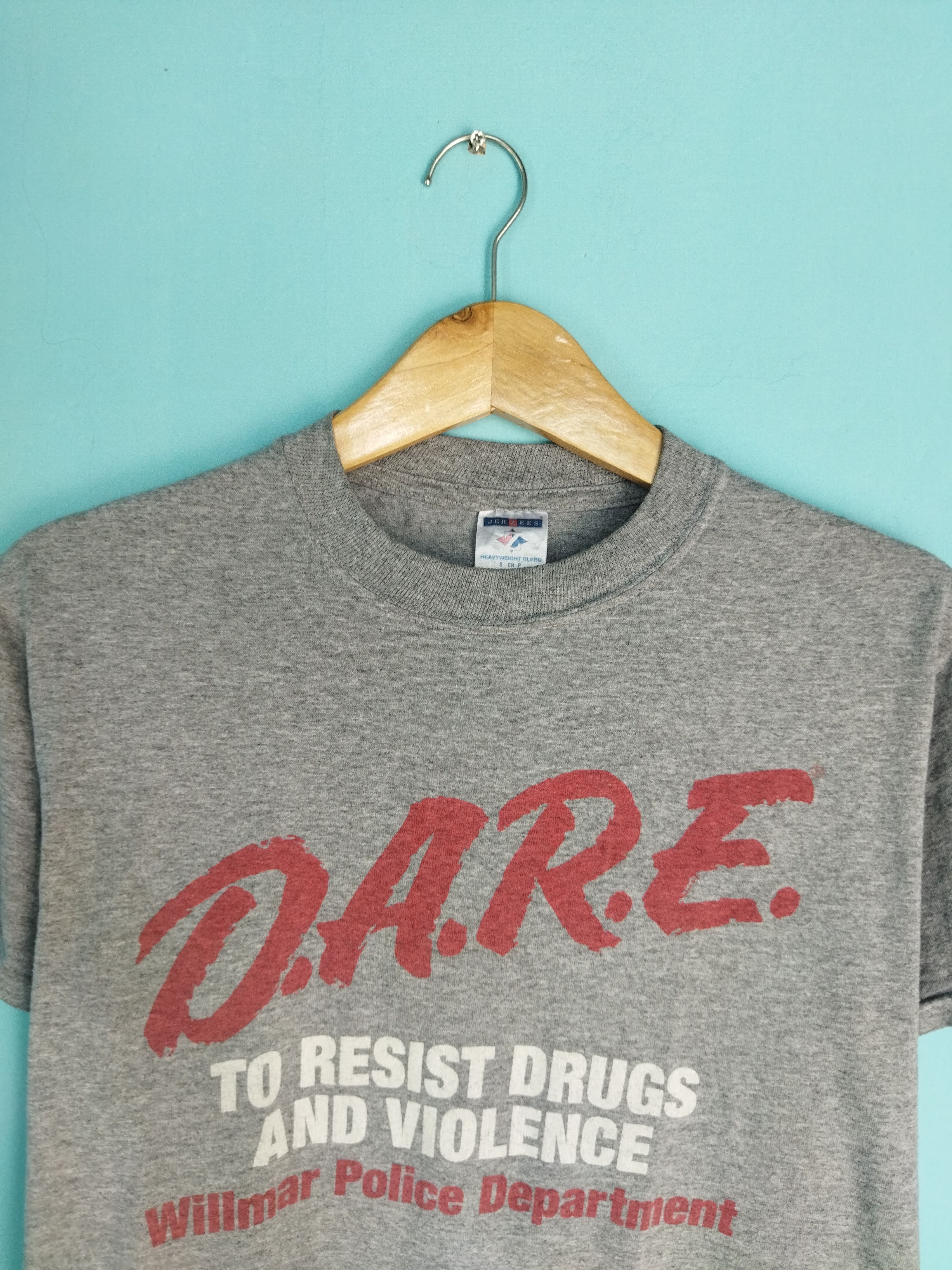 D.A.R.E Vintage D.A.R.E willmar police department tshirt Size US S / EU 44-46 / 1 - 2 Thumbnail