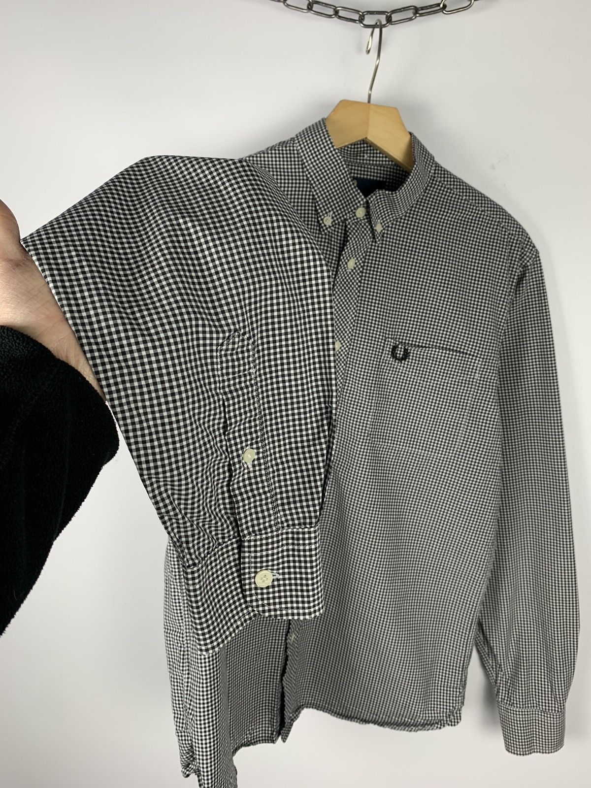 Fred Perry Men’s Fred Perry Shirt Long Sleeve Top Size Medium Logo Size US M / EU 48-50 / 2 - 6 Thumbnail