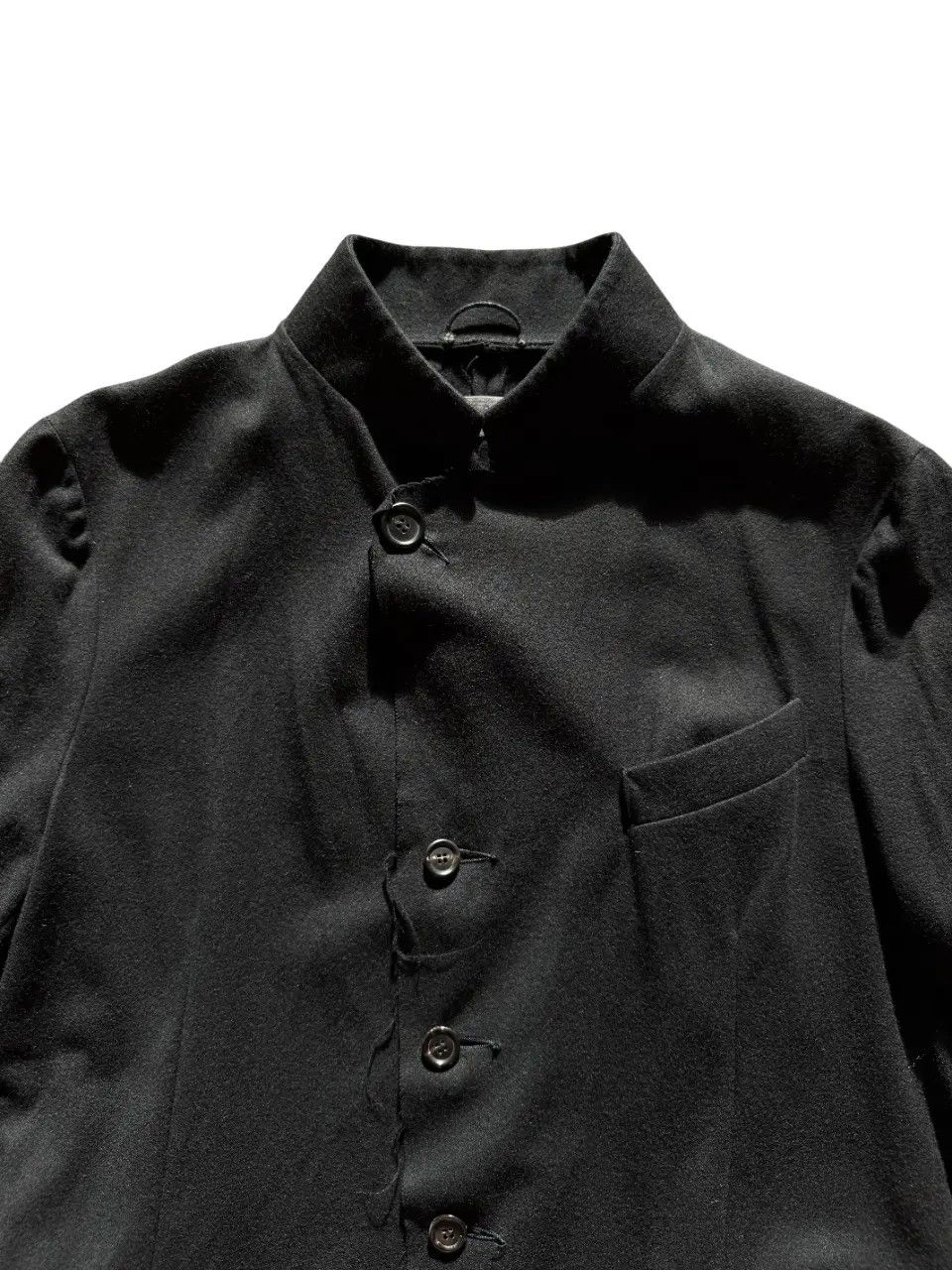 Elena Dawson Black Wool Jacket Size US L / EU 52-54 / 3 - 4 Thumbnail