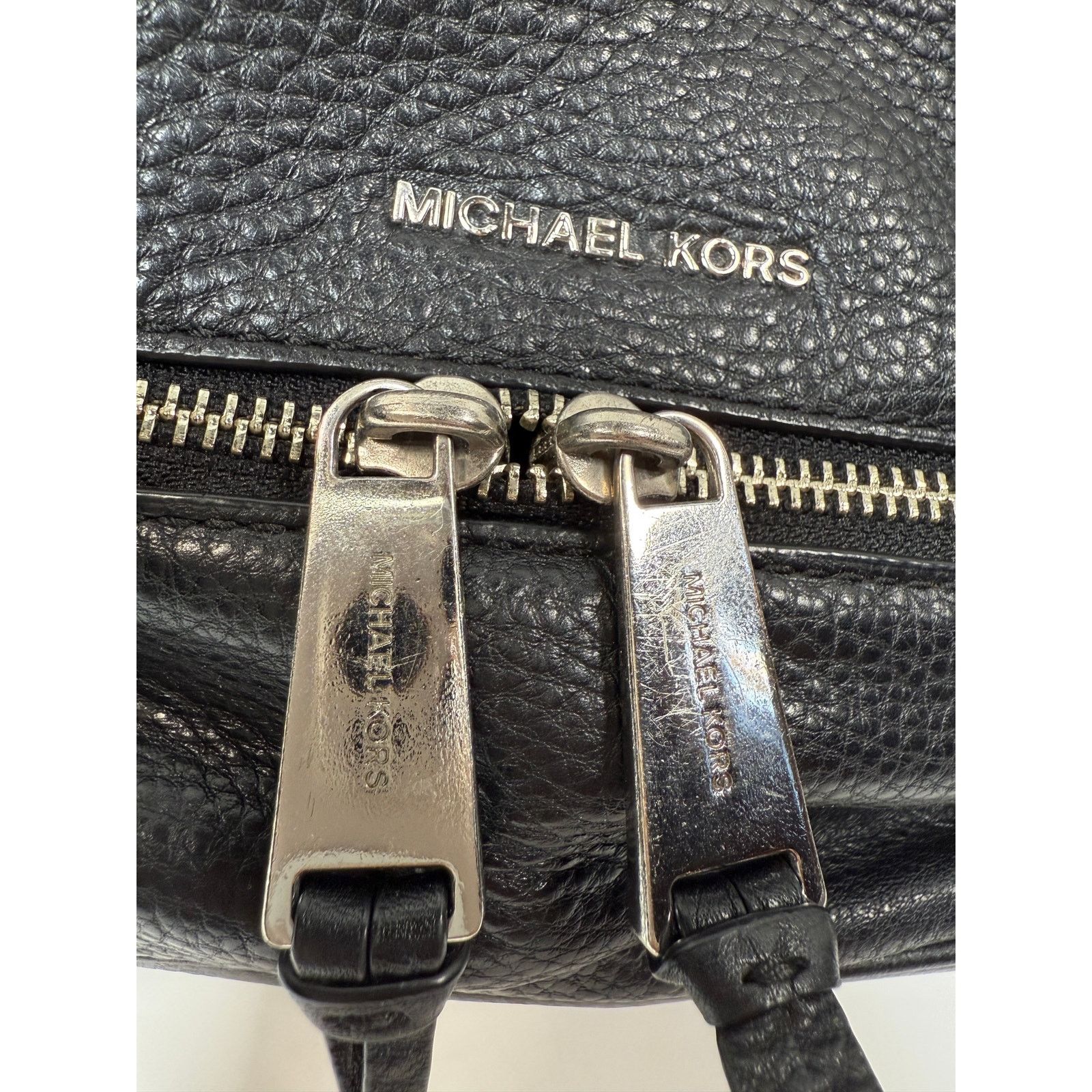 Michael Kors Michael Michael Kors Rhea Leather Backpack Medium $350 Size ONE SIZE - 5 Thumbnail