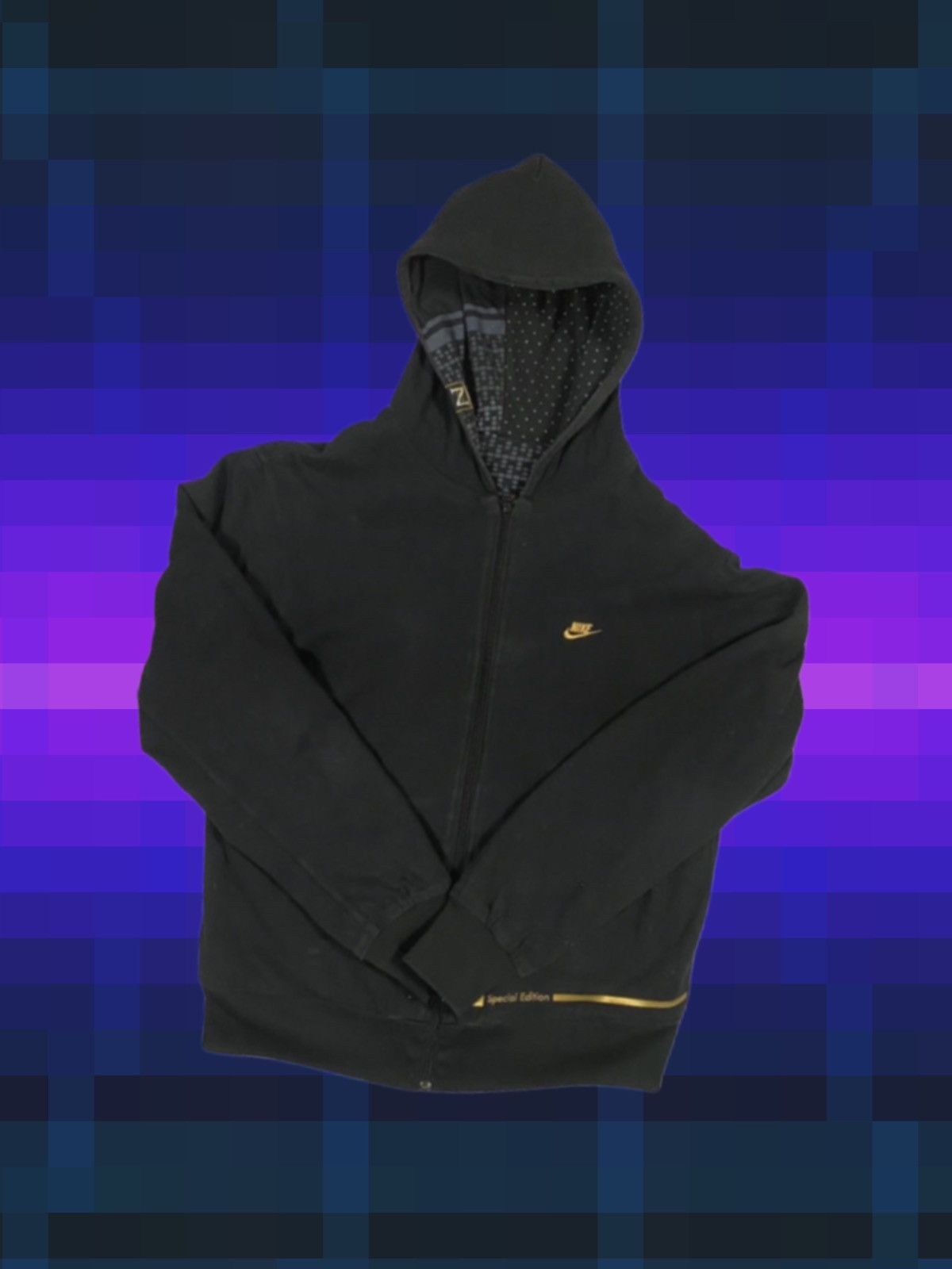 Nike × Vintage Reversible Nike Vintage 2in1 y2k zip up jacket Size US M / EU 48-50 / 2 - 1 Thumbnail