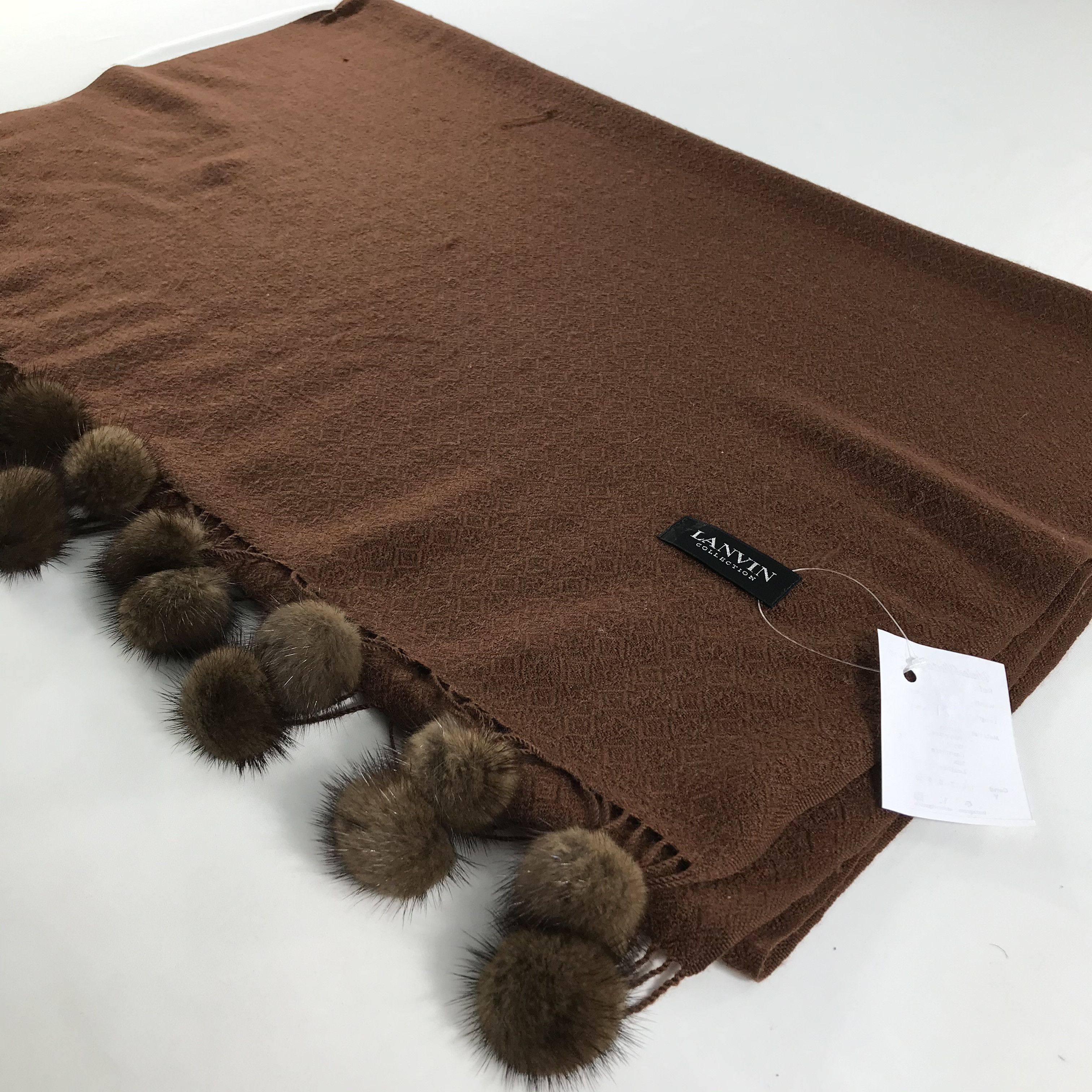 Lanvin × Vintage Lanvin Scarf / Muffler / Neckwear - WW2980 Size ONE SIZE - 3 Thumbnail