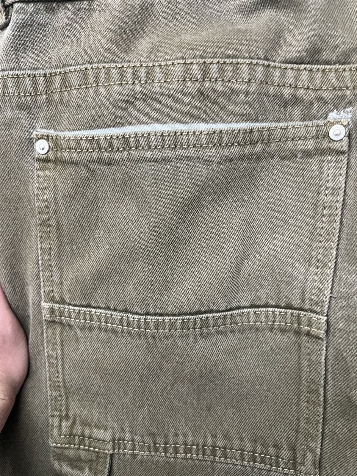 Givenchy Givenchy Resort 2024 Khaki Carpenter Pants Size US 34 / EU 50 - 16 Thumbnail