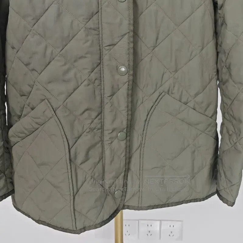 Burberry Burberry Women's Quilted Green Cotton Jacket. Size S / US 4 / IT 40 - 4 Thumbnail