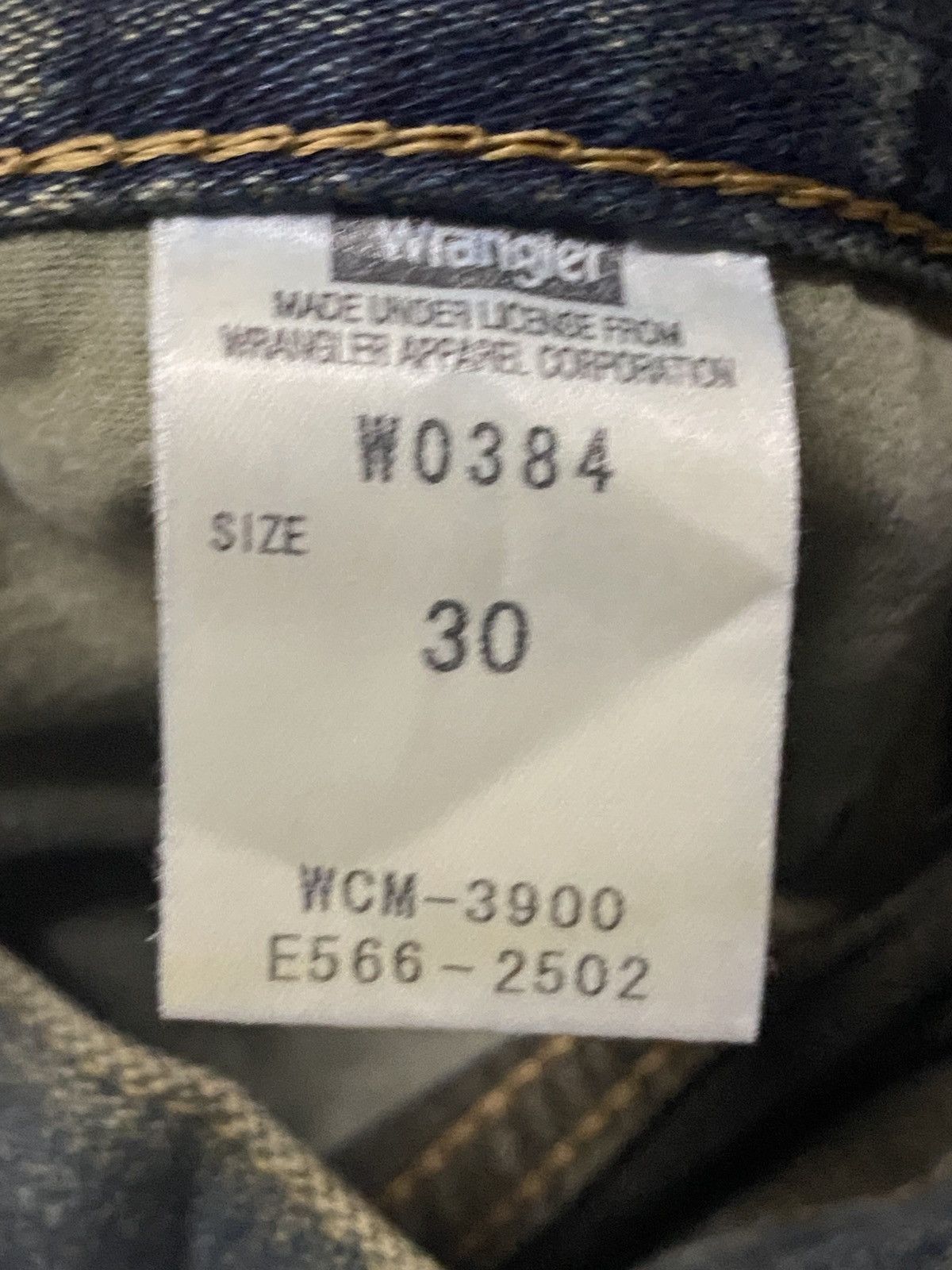 Wrangler Vintage Wrangler Mud Wash Distressed Loose Jeans Size US 32 / EU 48 - 16 Thumbnail