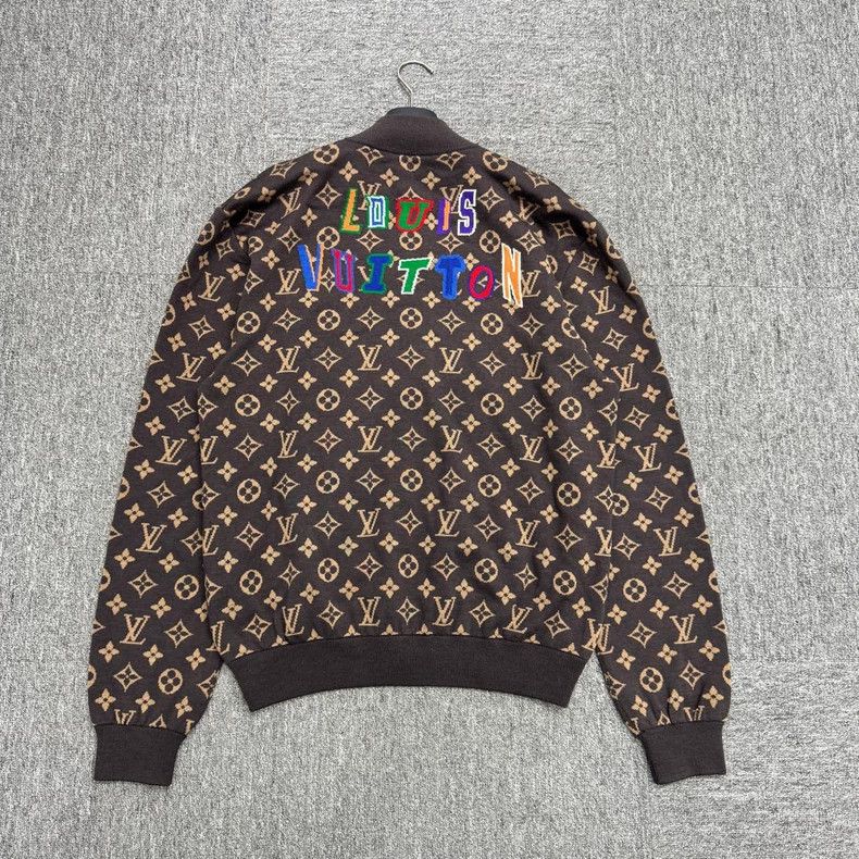Louis Vuitton Louis Vuitton Nba full-print print knit jacket Size US XL / EU 56 / 4 - 5 Thumbnail