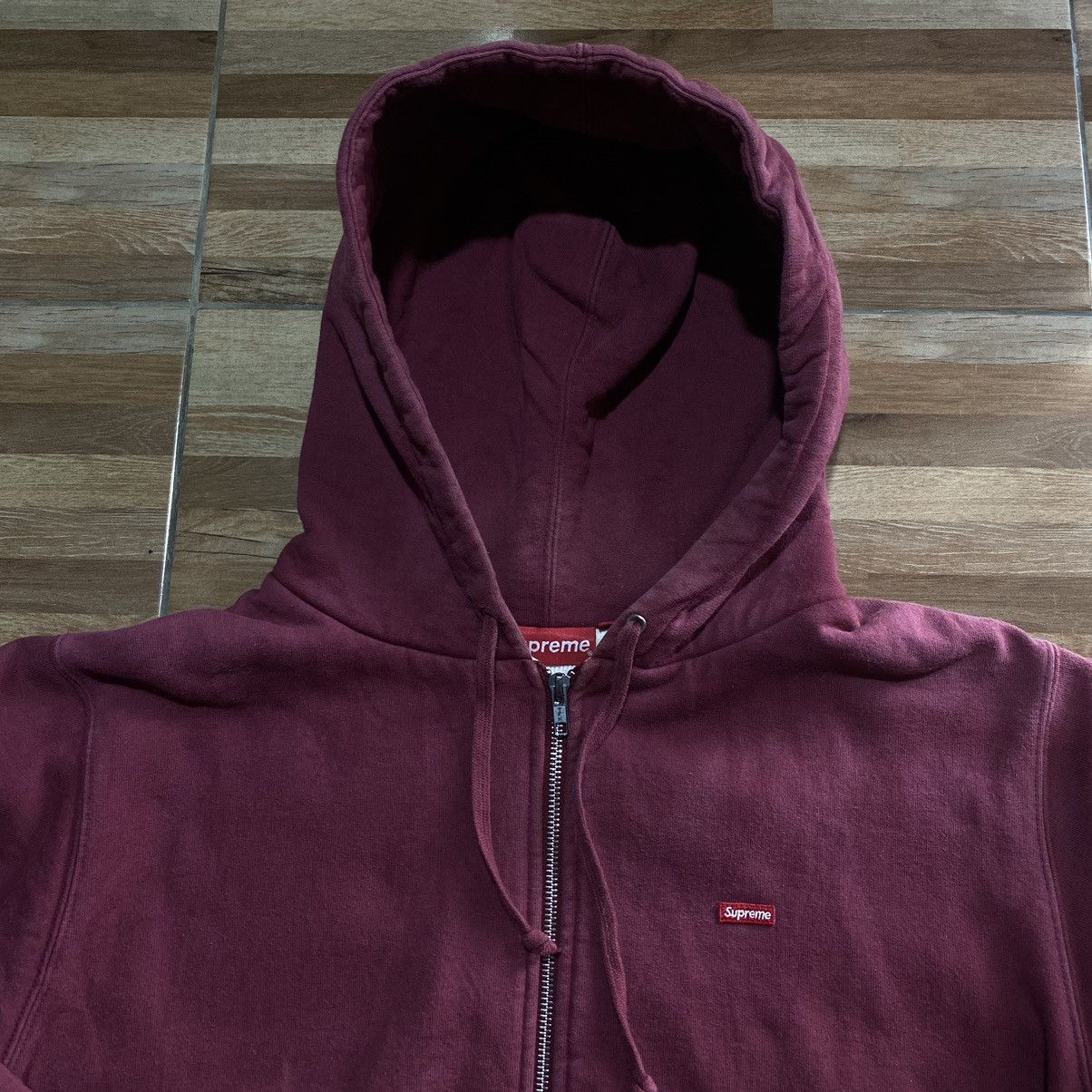 Supreme Supreme Small Box Logo Thermal Zip up Hoodie 2016 Size US L / EU 52-54 / 3 - 2 Thumbnail