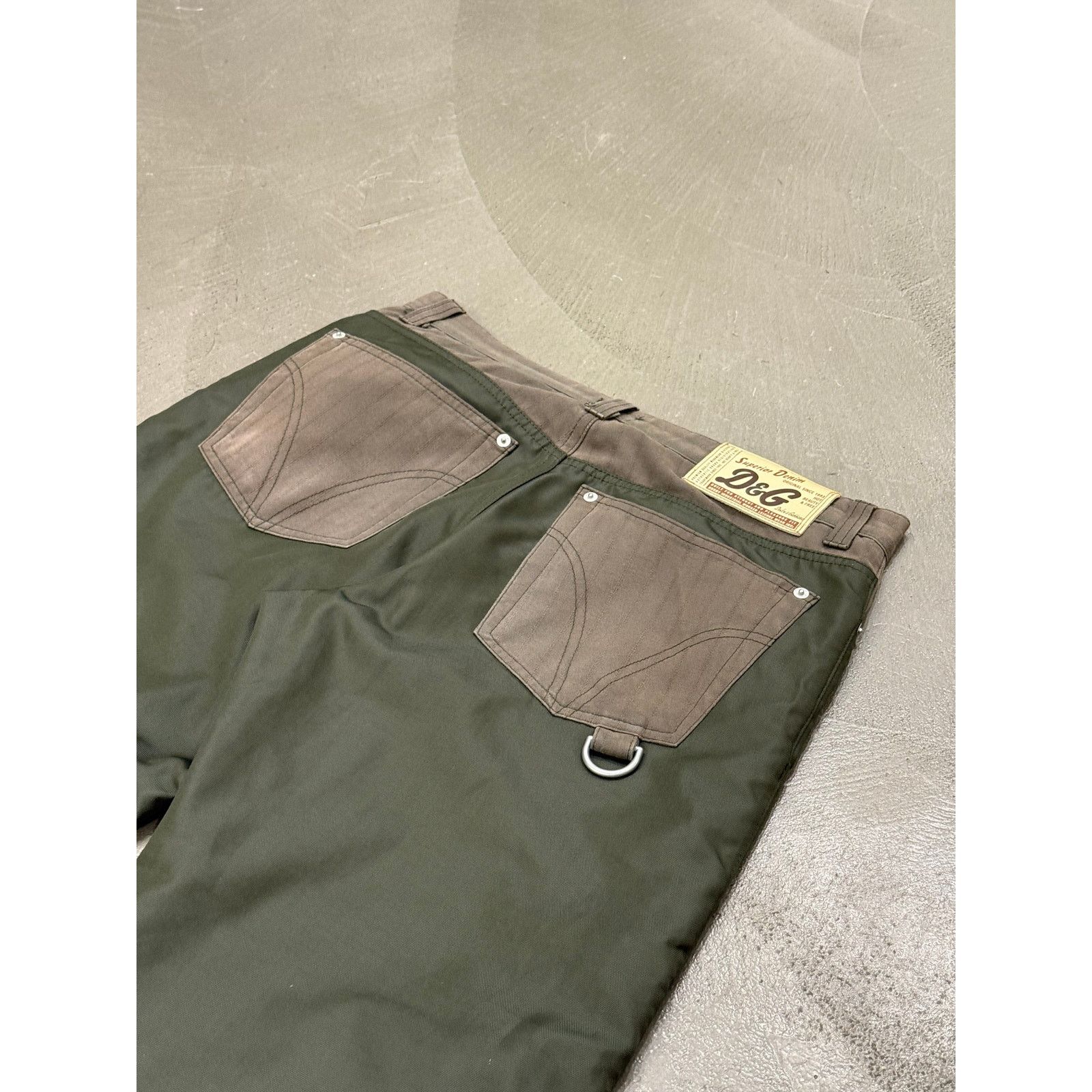 Dolce & Gabbana A/W2004 Dolce & Gabbana double layer hybrid pants Size 33" - 8 Thumbnail