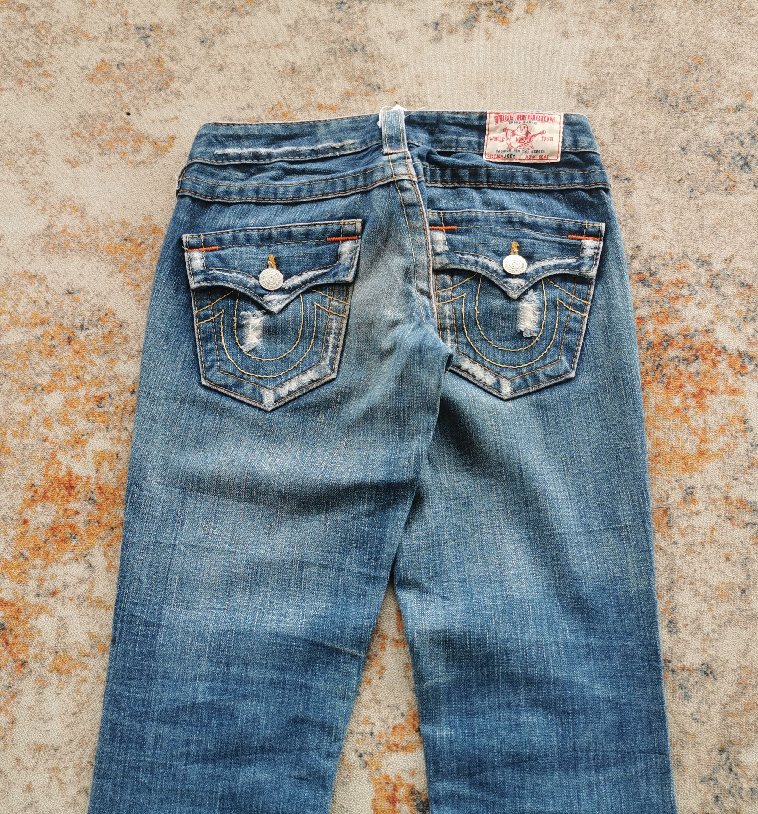 True Religion Vintage true religion flared distressed usa jeans Size 26" / US 2 / IT 38 - 9 Thumbnail