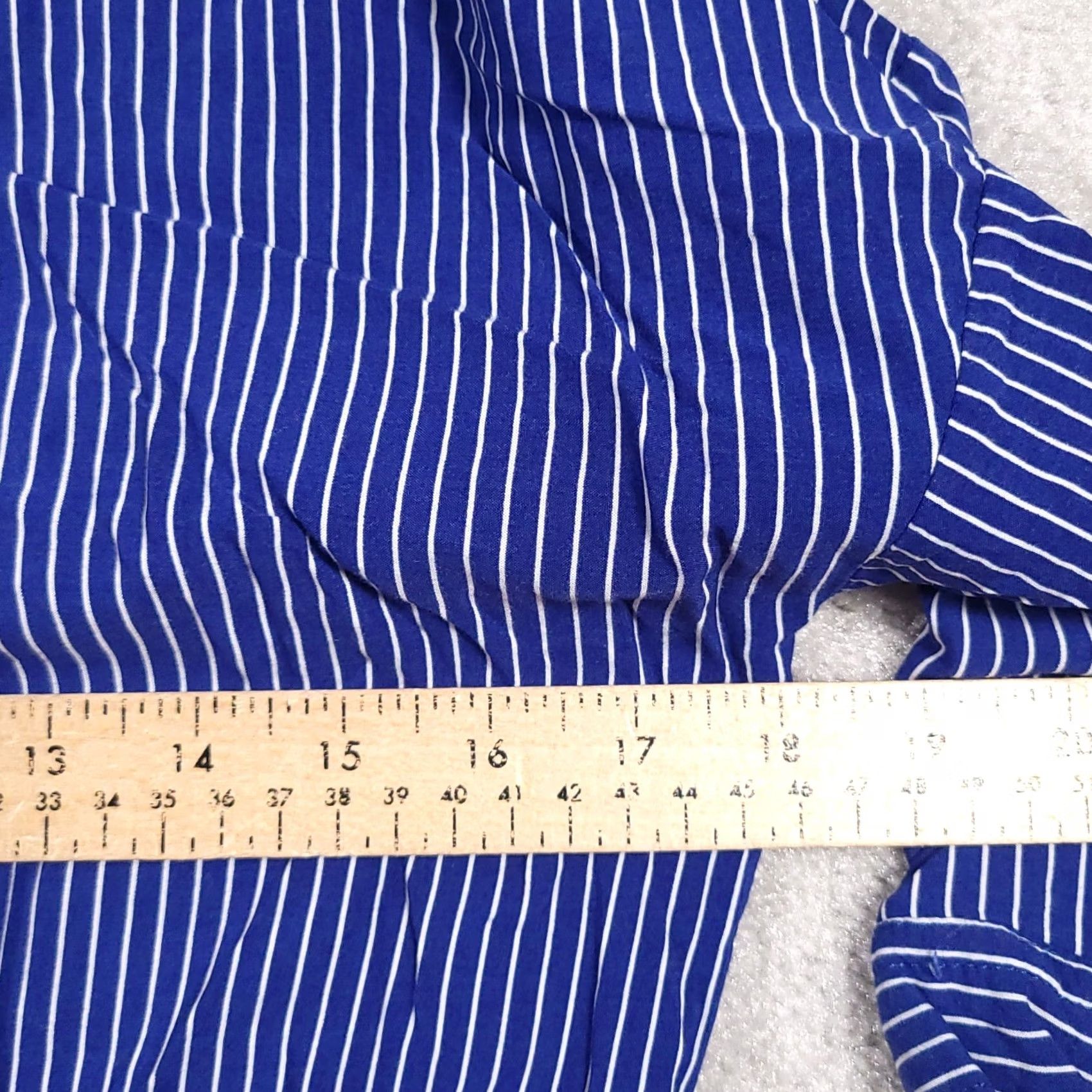 Vintage Paper Crane Shirt Womens S Blue Dress Sleeve Button Tie Front Size S / US 4 / IT 40 - 6 Thumbnail