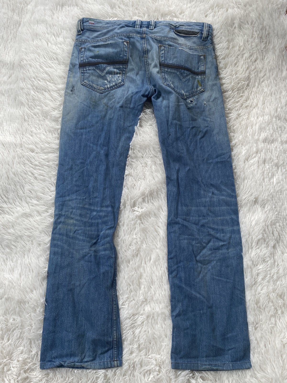 Diesel 💥BINDING NOW💥Diesel Industry Safado Rare Men’s Jeans Italy Size US 33 - 7 Thumbnail