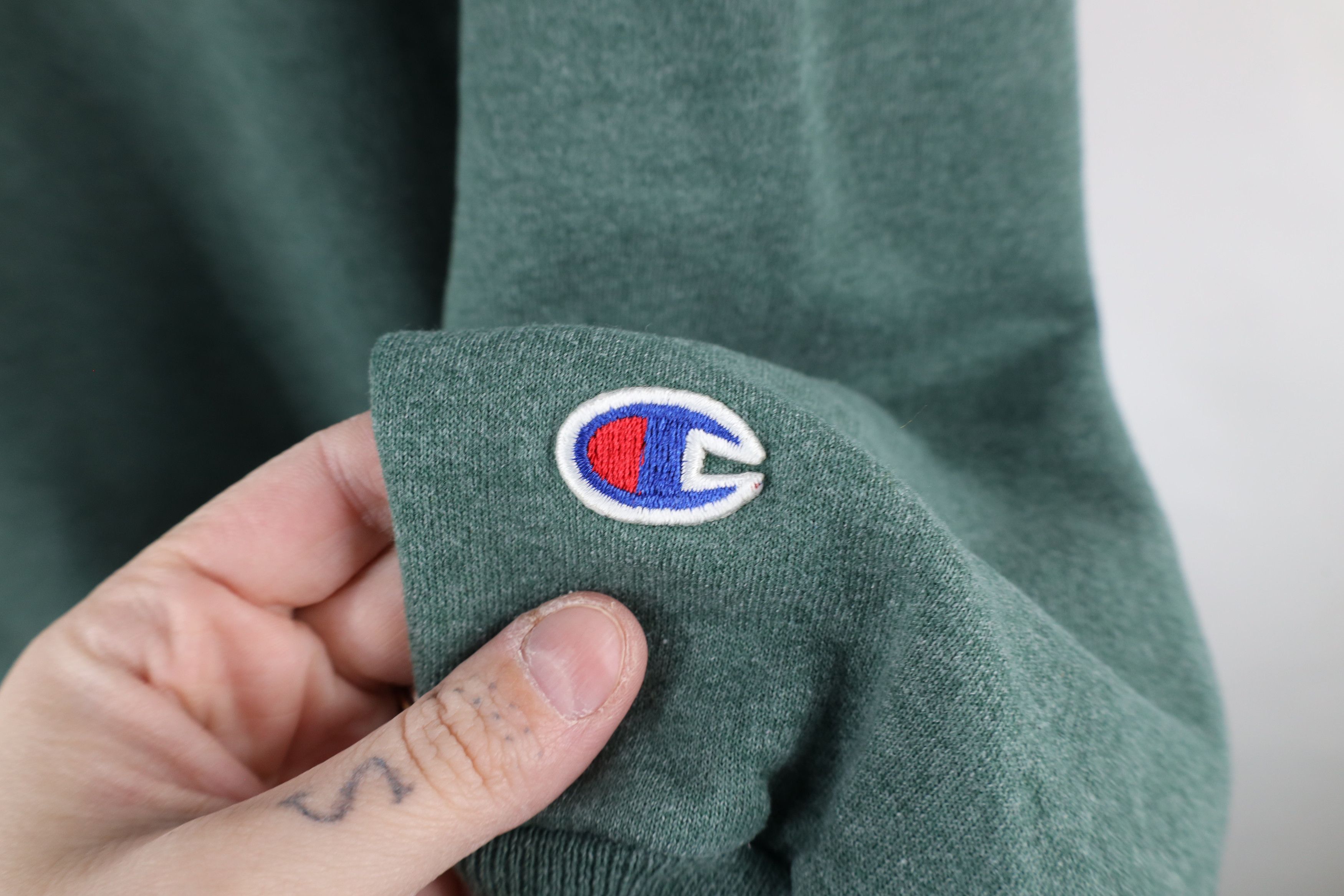 Champion × Vintage Vintage 90s Champion Ohio University Crewneck Sweatshirt Size US XL / EU 56 / 4 - 4 Thumbnail