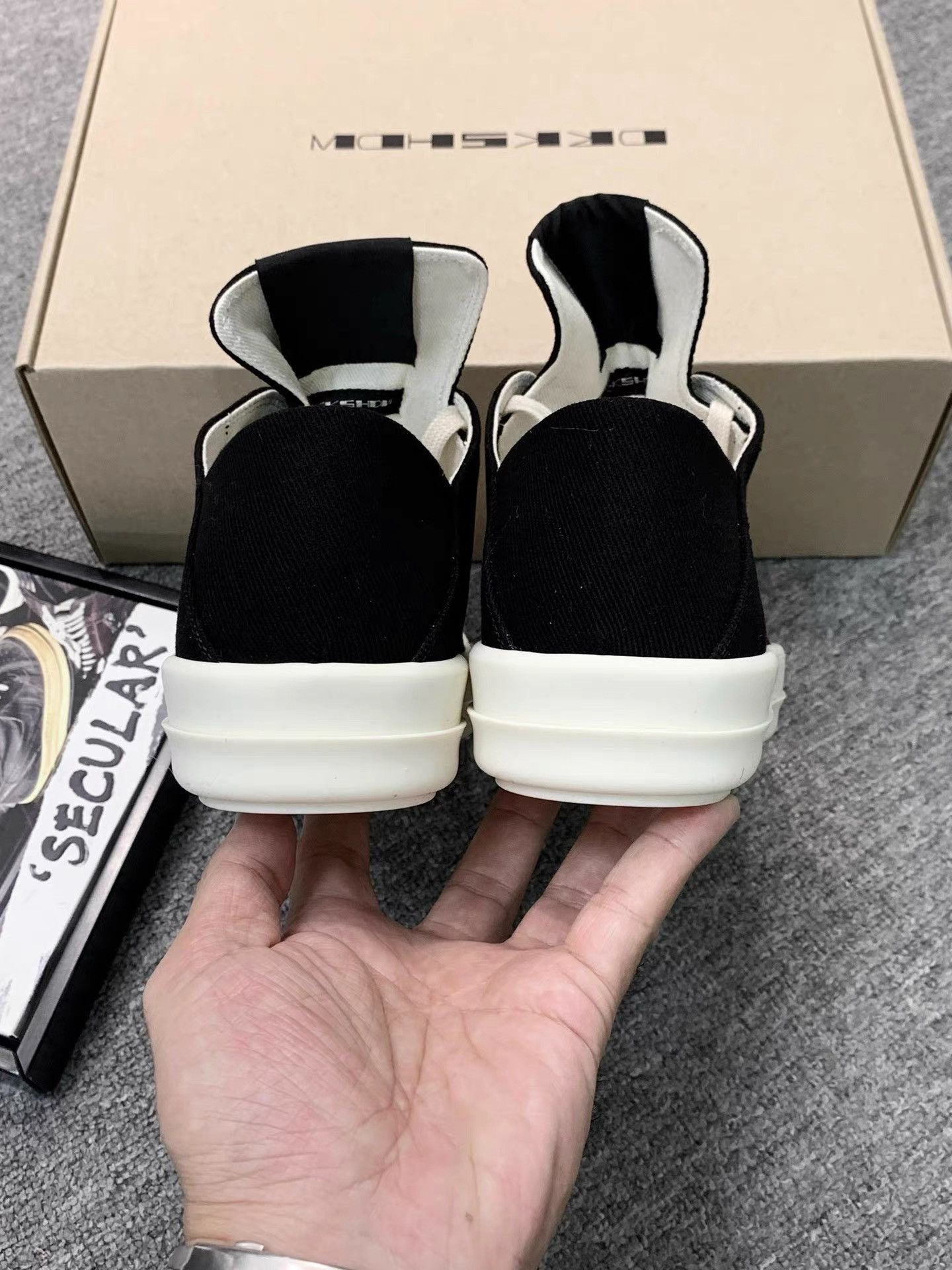 Rick Owens Rick Owens 25SS Heel Fold-Down Big Converse K34 Size US 6 / IT 36 - 7 Thumbnail