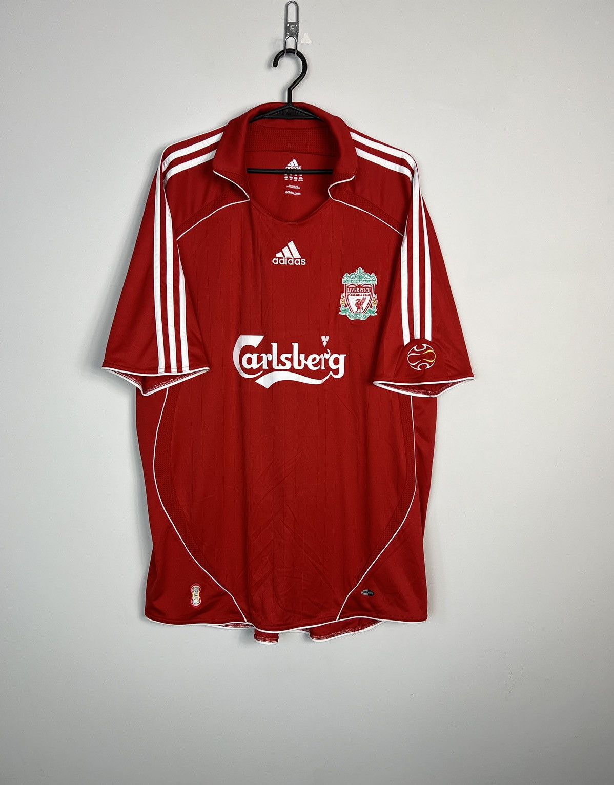 Adidas Adidas Liverpool 2007/2008 Soccer Jersey Size US XXL / EU 58 / 5 - 1 Thumbnail