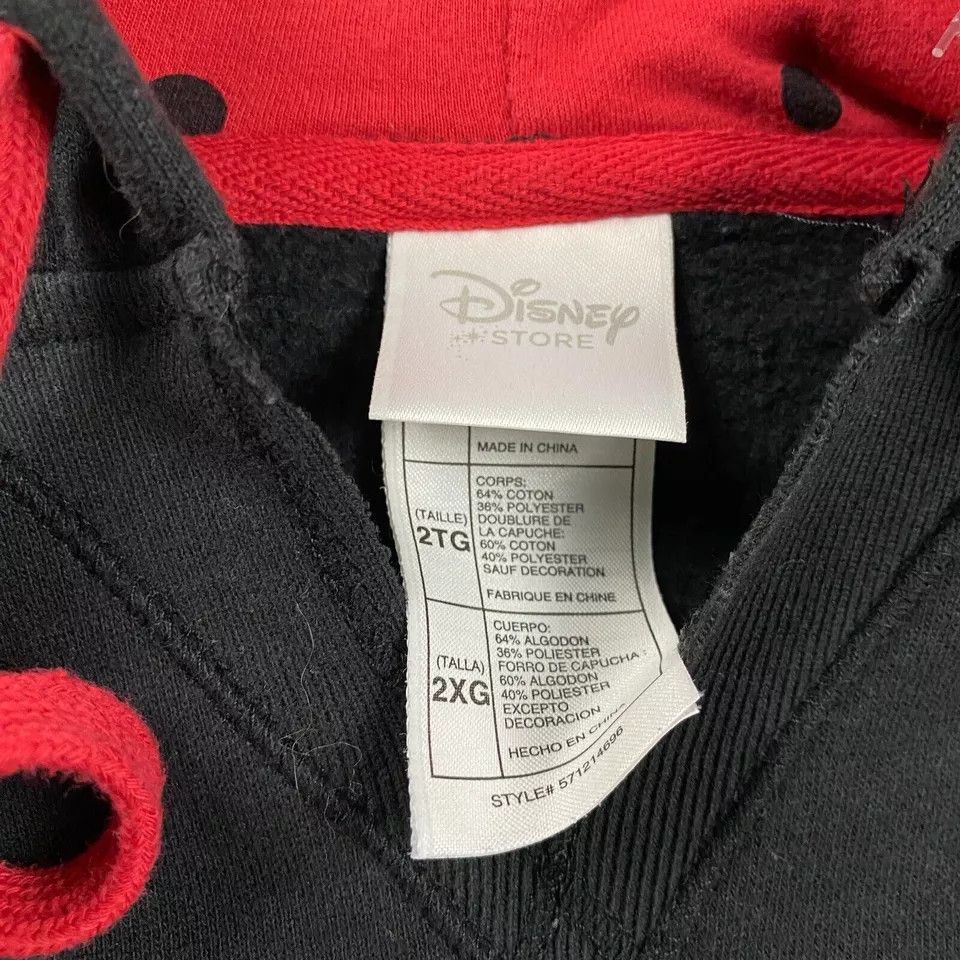 Disney Disney Hoodie Womens 2XL Minnie Mickey Mouse Kissing Casual Size XXL / US 16-18 / IT 52-54 - 5 Thumbnail