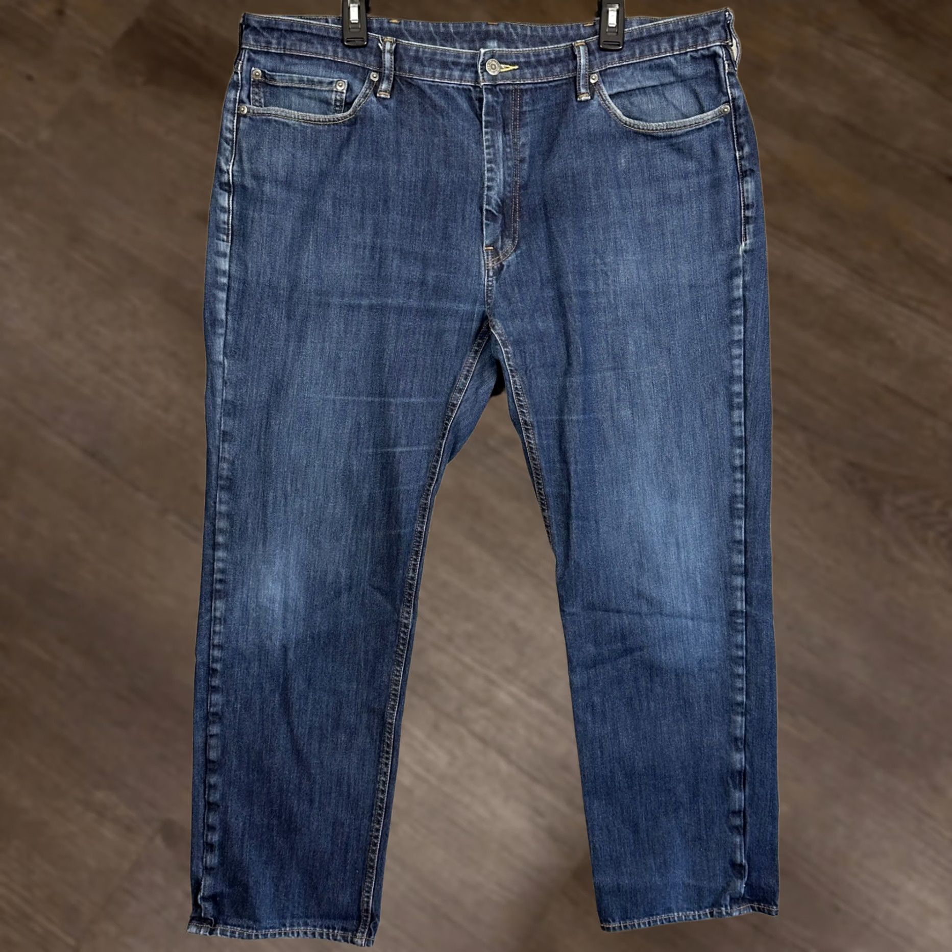 Levi's Levi's 541 Athletic Taper Jeans Mens 40x30 Blue Medium Wash 5-Pocket Denim Stretch EUC Size US 40 / EU 56 - 1 Thumbnail