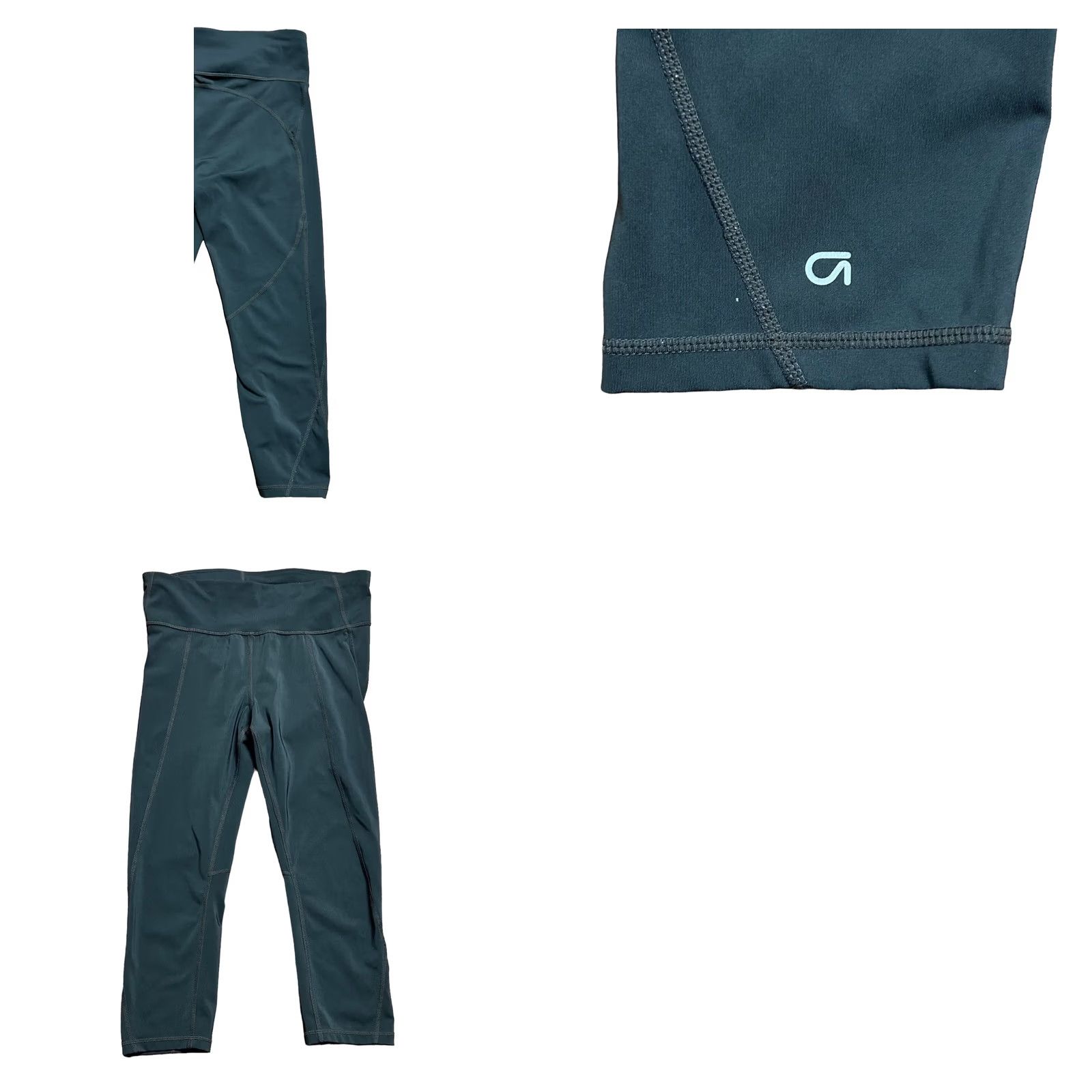 Gap Gap Fit Women's Gray Leggings Capri Pants Yoga Active Wear M Medium Skinny Capris Size 32" / US 10 / IT 46 - 8 Thumbnail
