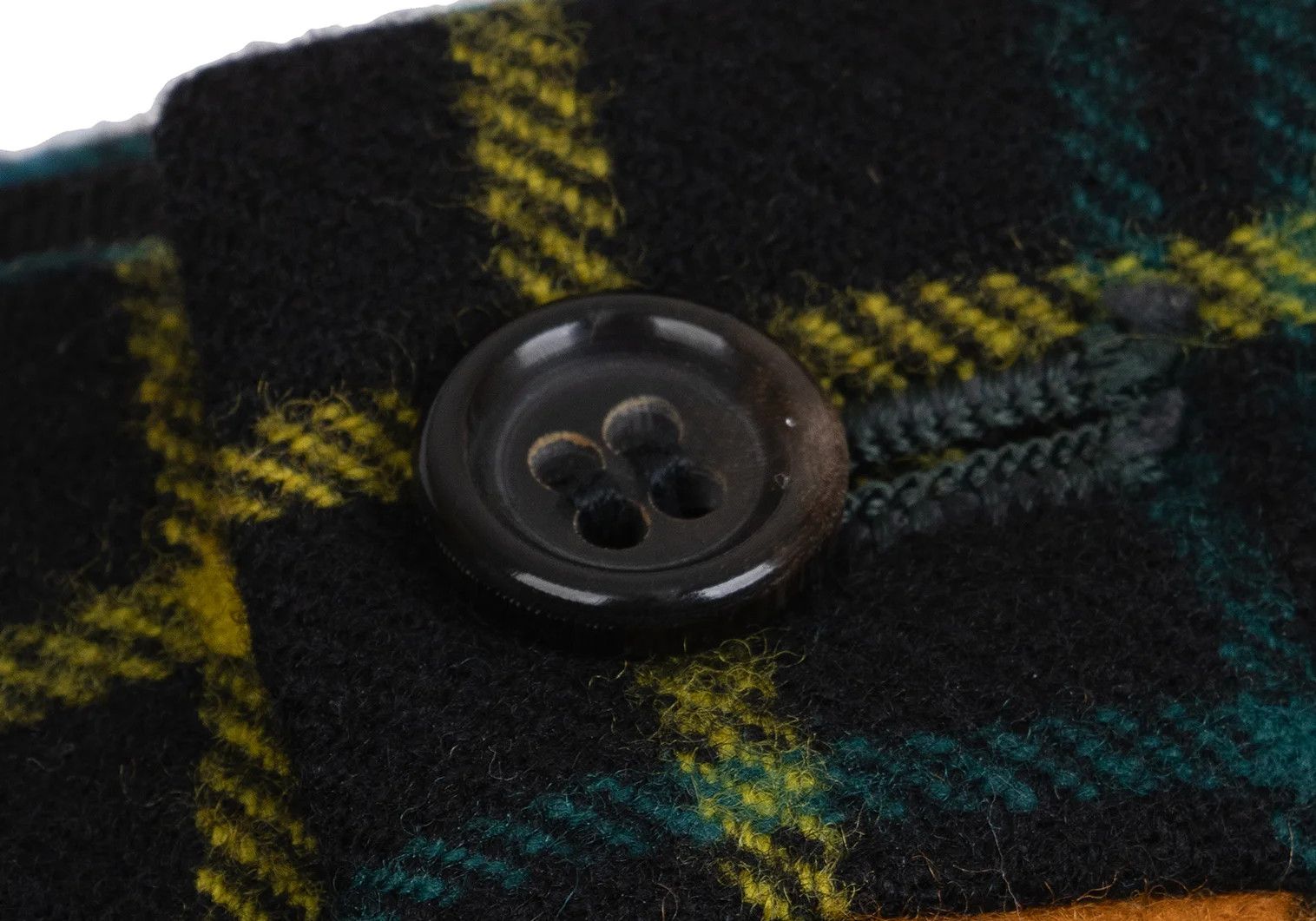 Comme des Garcons Homme Plus Wool Check Tuck Pants in Multicolor, Size S Size US 38 / EU 54 - 5 Thumbnail