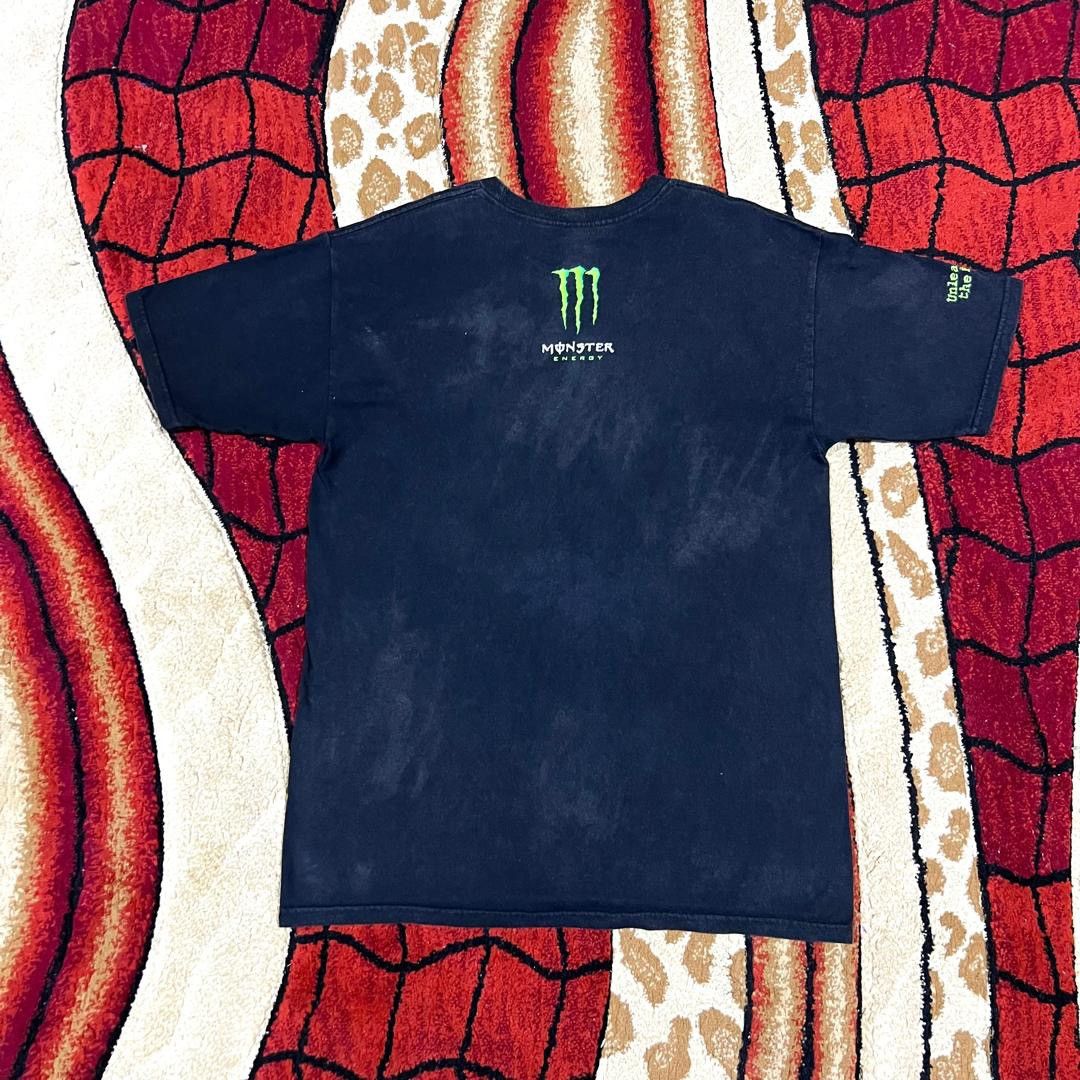 Vintage Thrashed Faded Monster Energy Motorsport Rare T Shirt Size US M / EU 48-50 / 2 - 3 Thumbnail