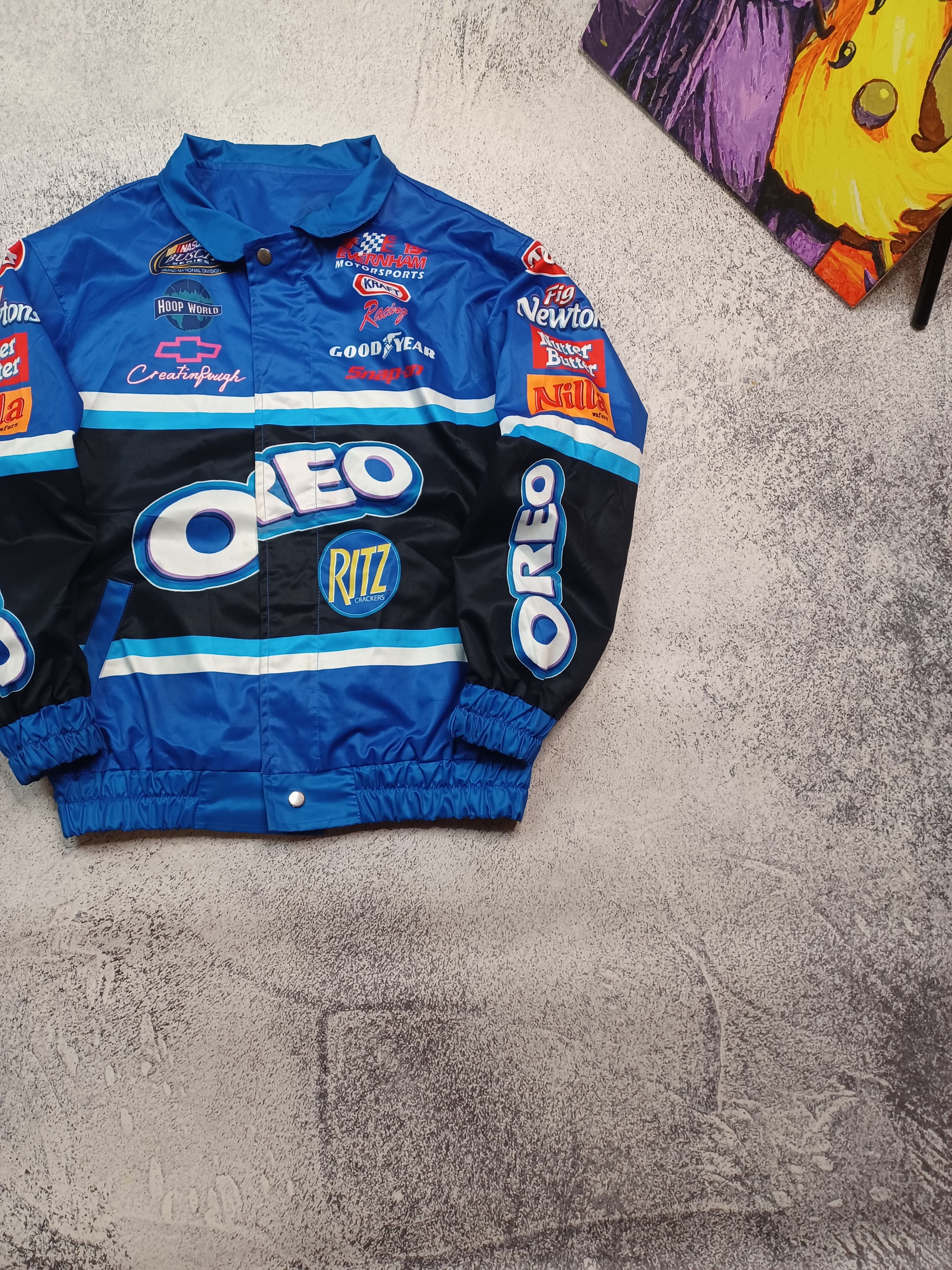 Other Vintage NASCAR Style Racing Jacket - OREO Size US S / EU 44-46 / 1 - 3 Thumbnail