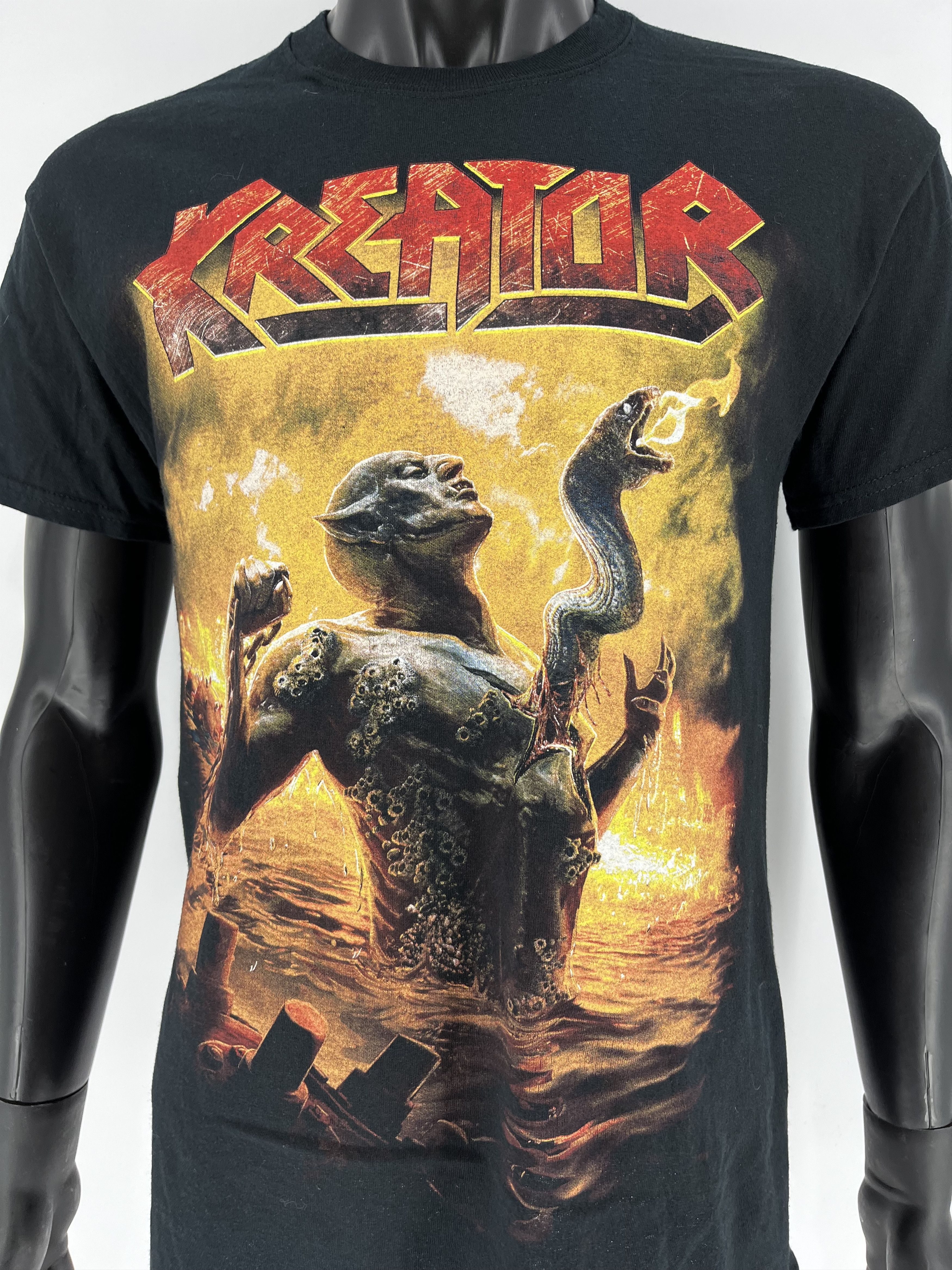 Band Tees Vintage Y2K KREATOR 2014 Tour T-Shirt Size US M / EU 48-50 / 2 - 4 Thumbnail