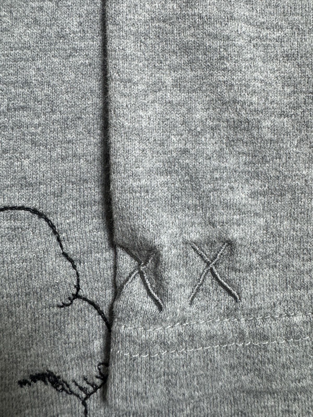 Original Fake OriginalFake Kaws Embroidered graphic Tee artist RARE 2000s Size US L / EU 52-54 / 3 - 4 Thumbnail