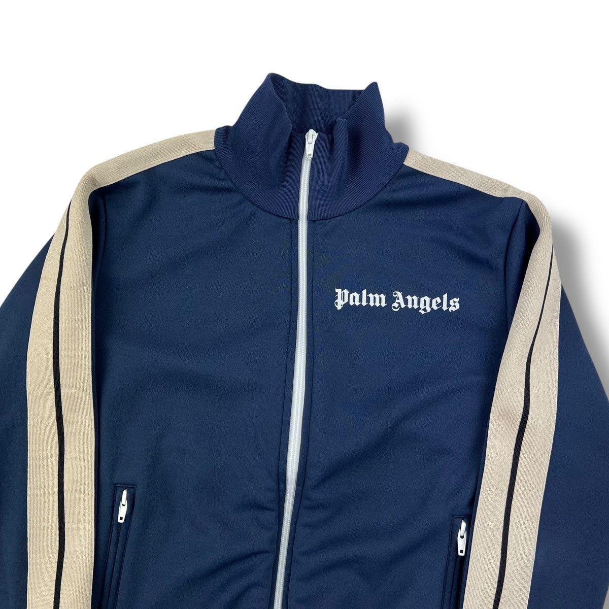 Palm Angels Palm Angels Navy Track Jacket Size US XS / EU 42 / 0 - 1 Thumbnail